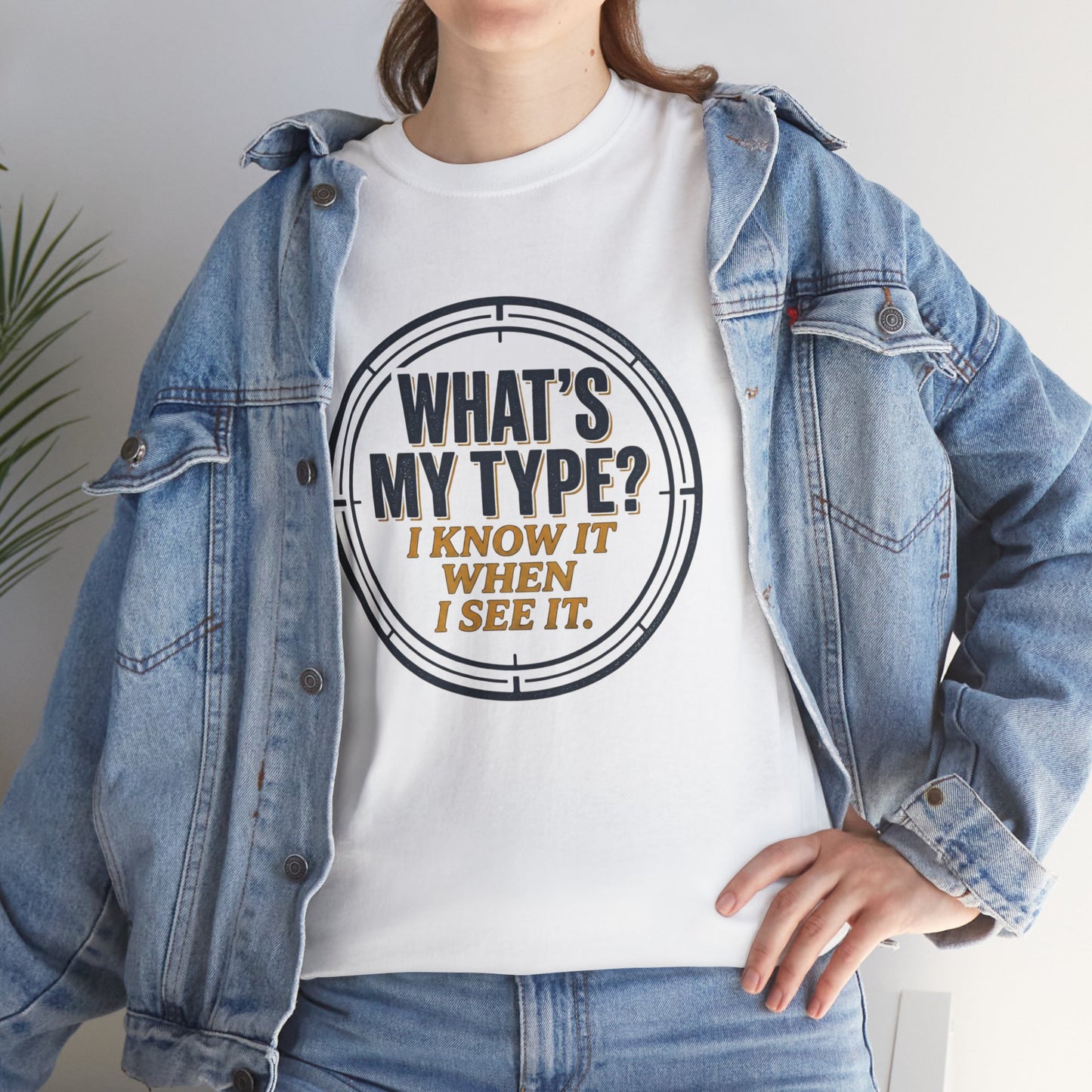 "What's My Type? I Know It When I See It" Graphic Tee