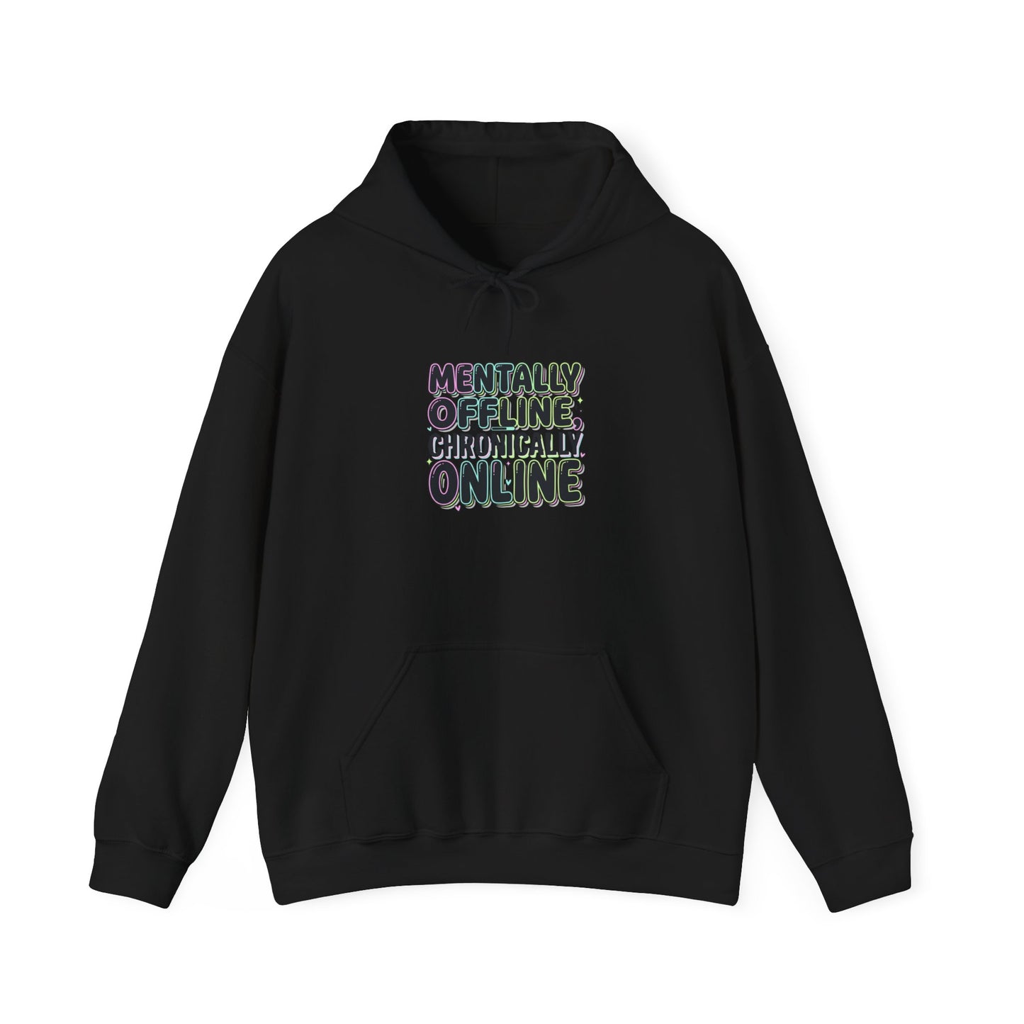 Mentally Offline Unisex Heavy Blend™ Hooded Sweatshirt