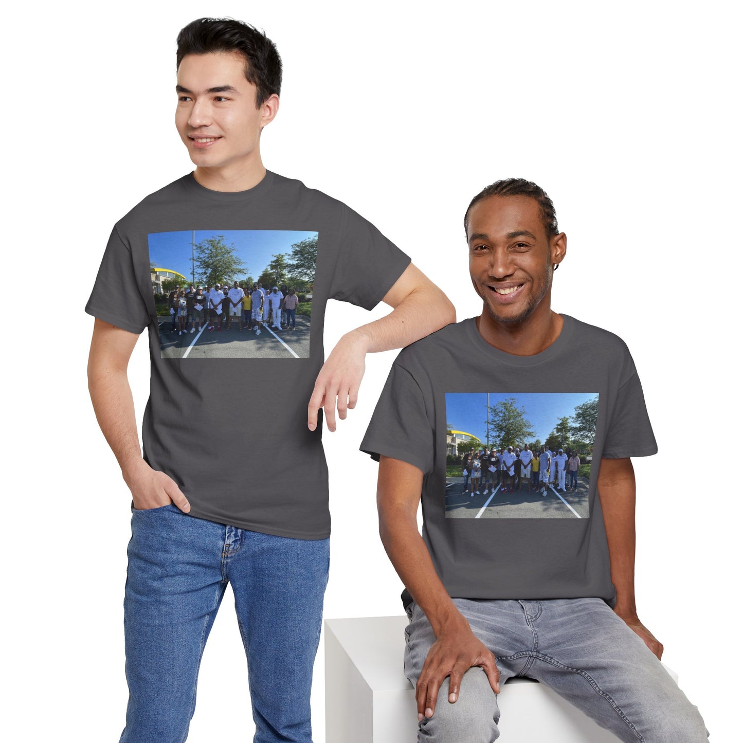C-RYDERZ Photo Group Tee — Personalized Group Photo T-Shirt Printify