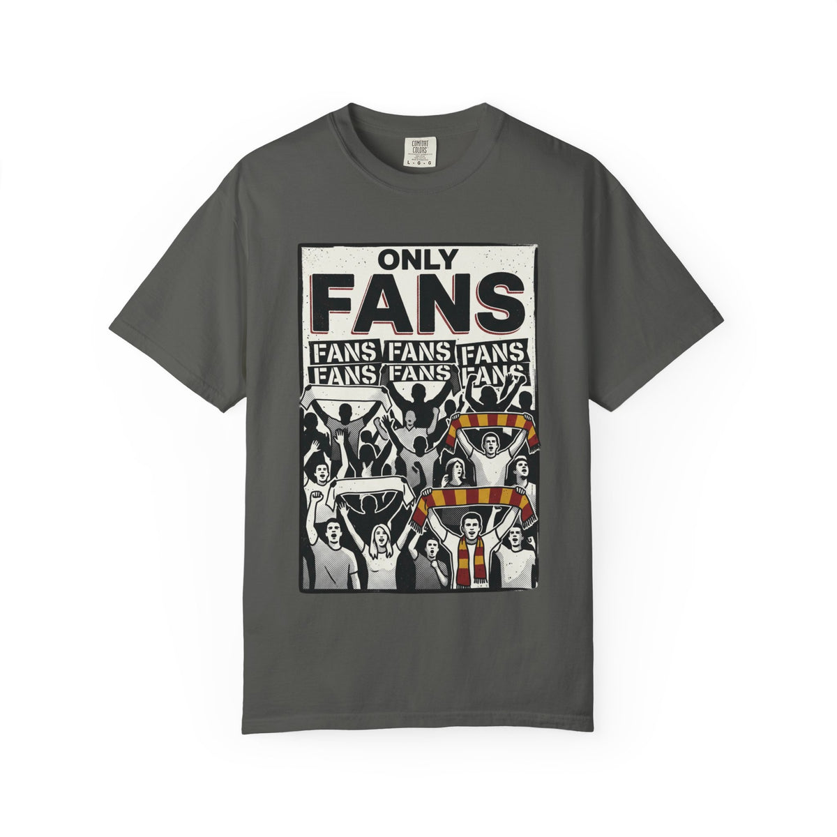 Only Fans Crowd Graphic T-Shirt — Vintage Sports Fan Tee