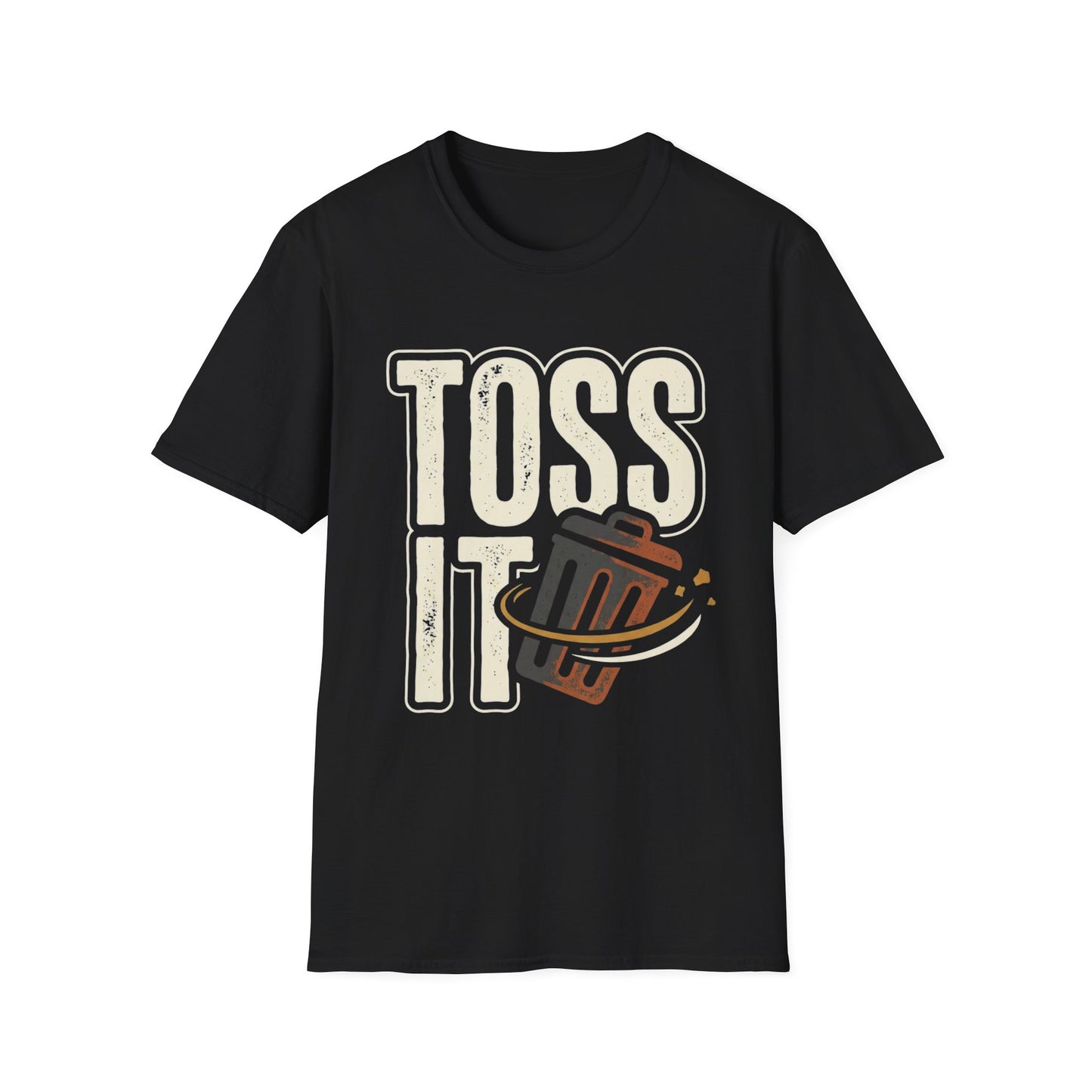 Toss It Graphic T‑Shirt — Casual Recycling / Trash Toss Tee