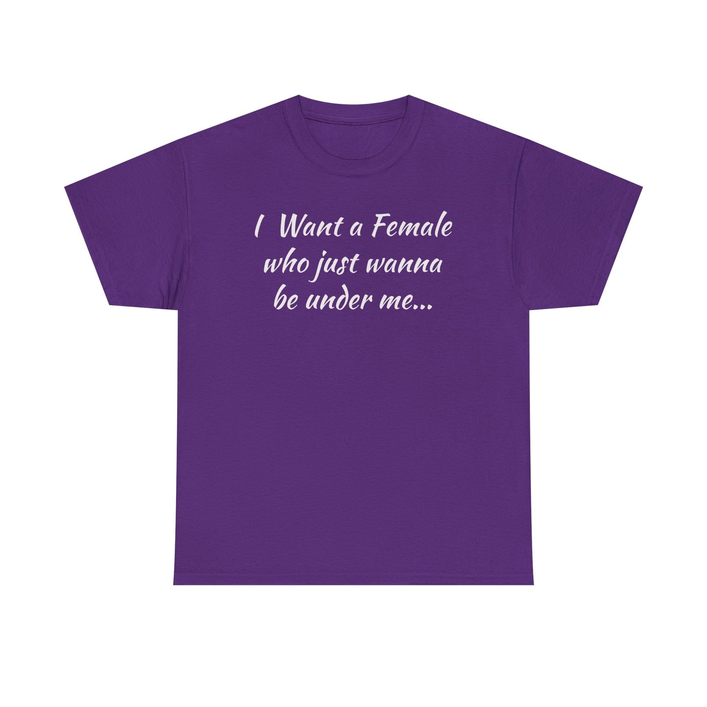 I want a female for me