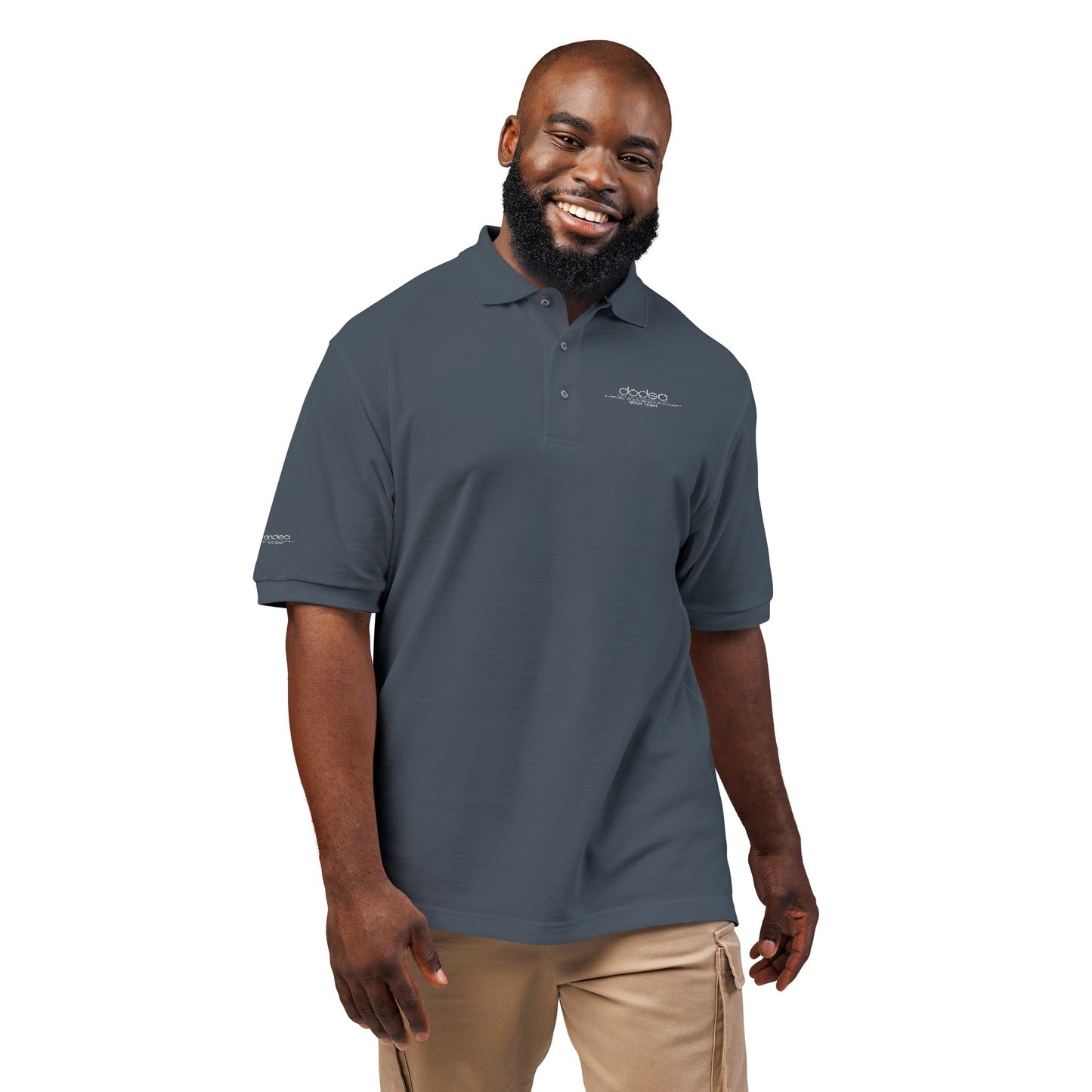 SPAM Embroidered Logo Polo Shirt