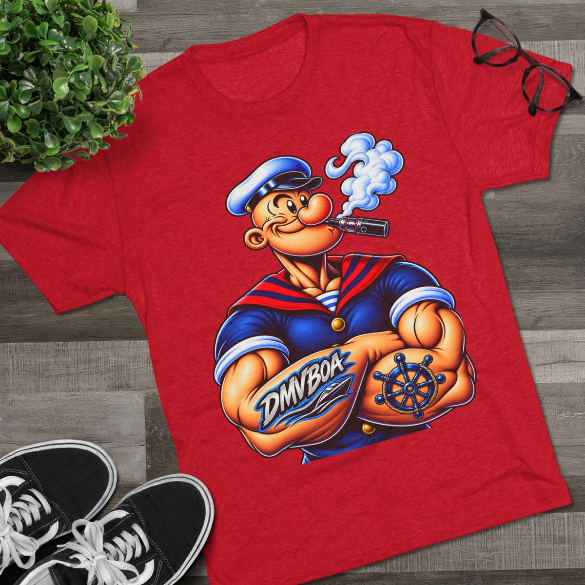 DMVBOA Sailor Cartoon Graphic Tee