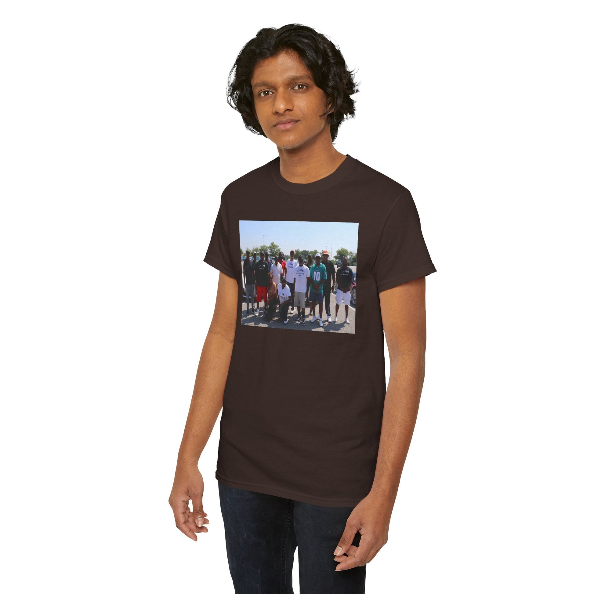 C-RYDERZ Group Photo Custom Tee — Personalized Reunion & Team Picture Shirt Printify