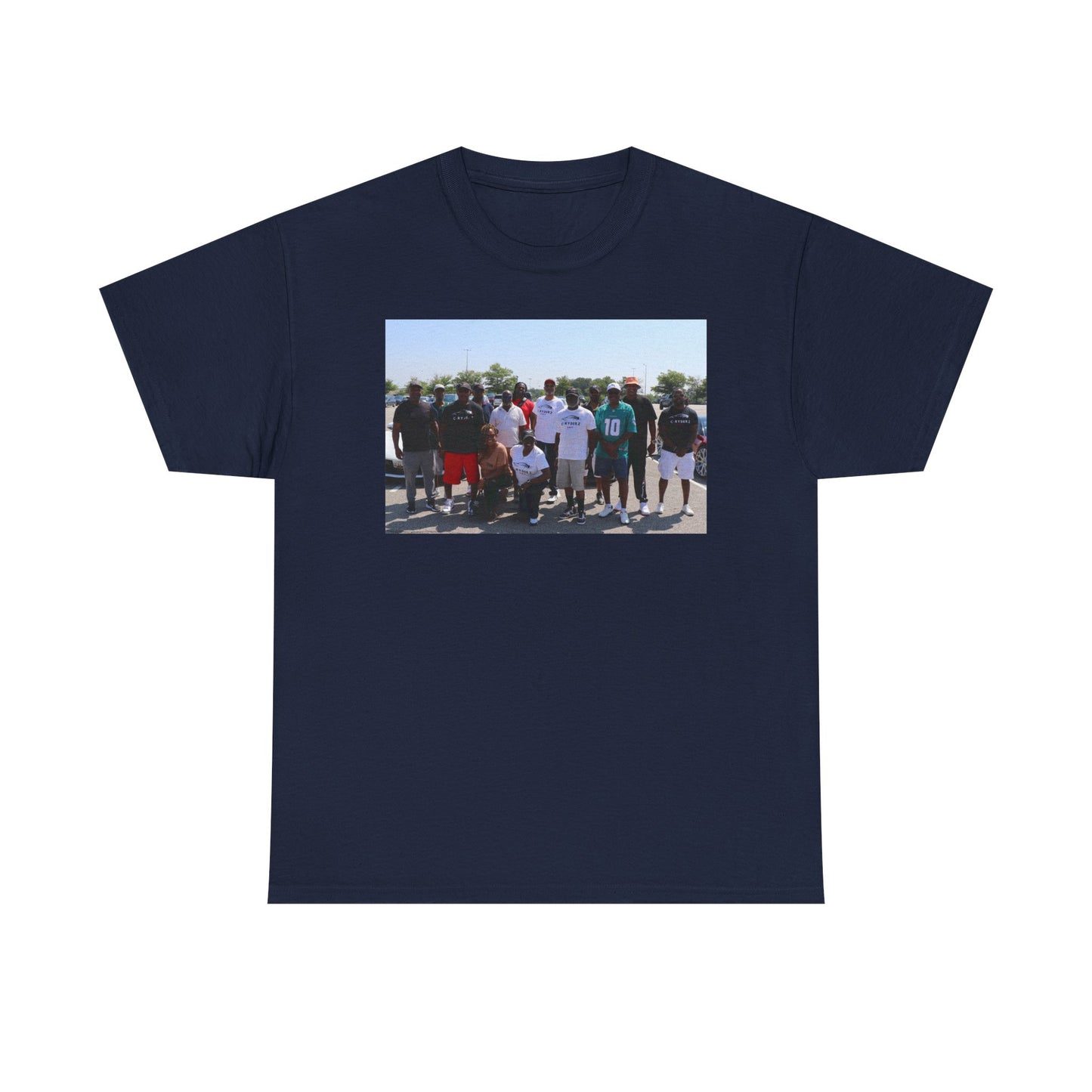 C-RYDERZ Group Photo Custom Tee — Personalized Reunion & Team Picture Shirt Printify