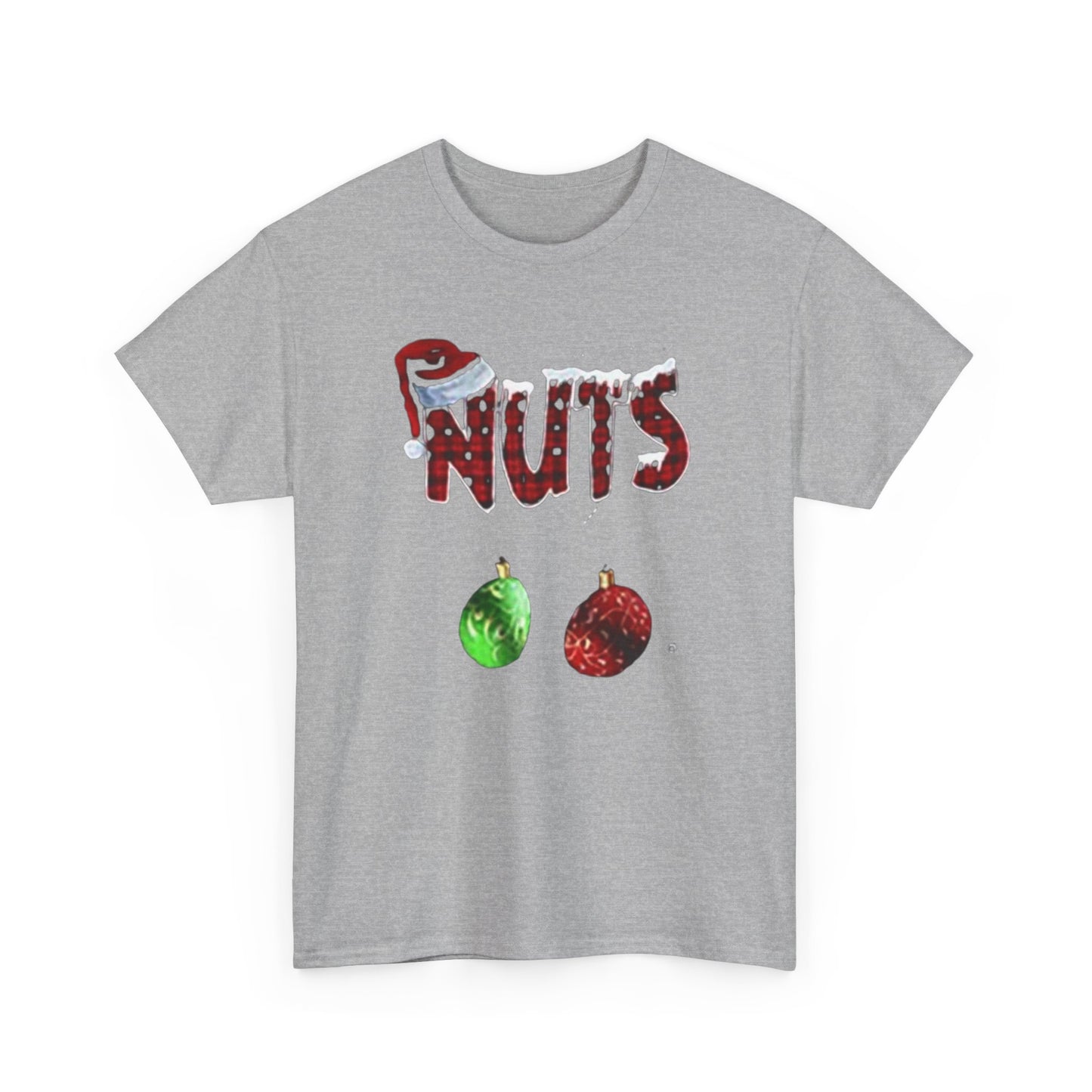 Holiday 'Nuts' Tee — Funny Christmas Ornament Graphic T-Shirt Printify