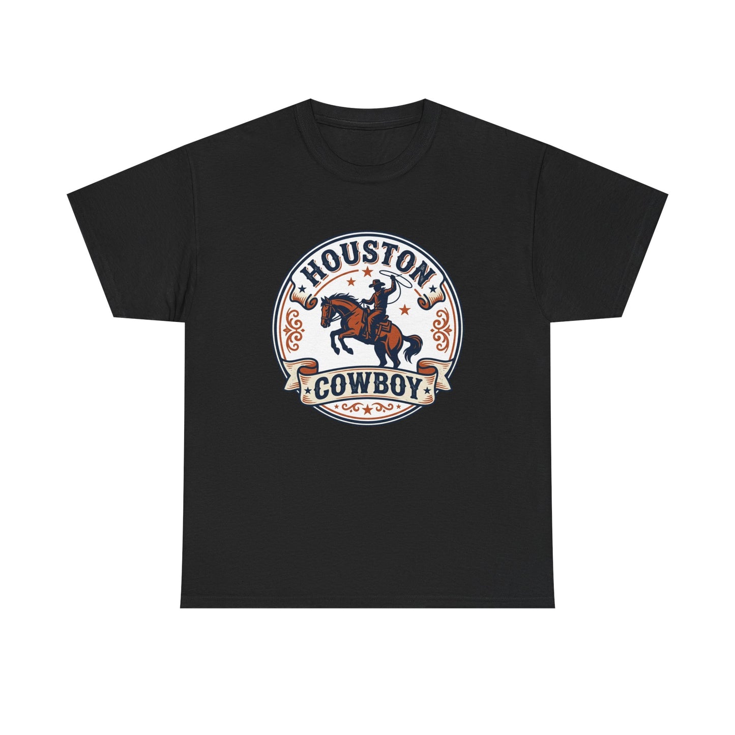 Houston Cowboy T-Shirt – Rodeo Western Graphic Tee