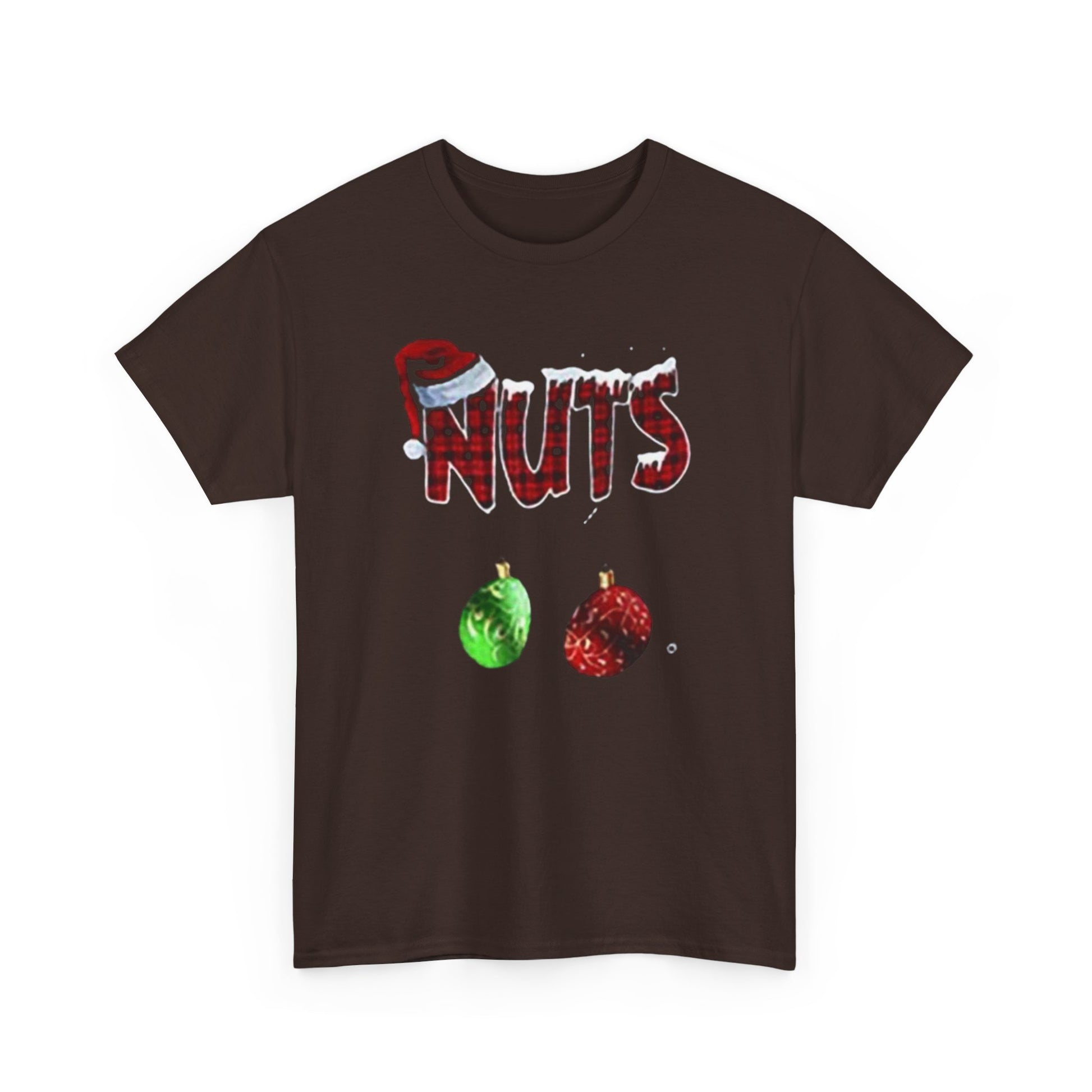 Holiday 'Nuts' Tee — Funny Christmas Ornament Graphic T-Shirt Printify