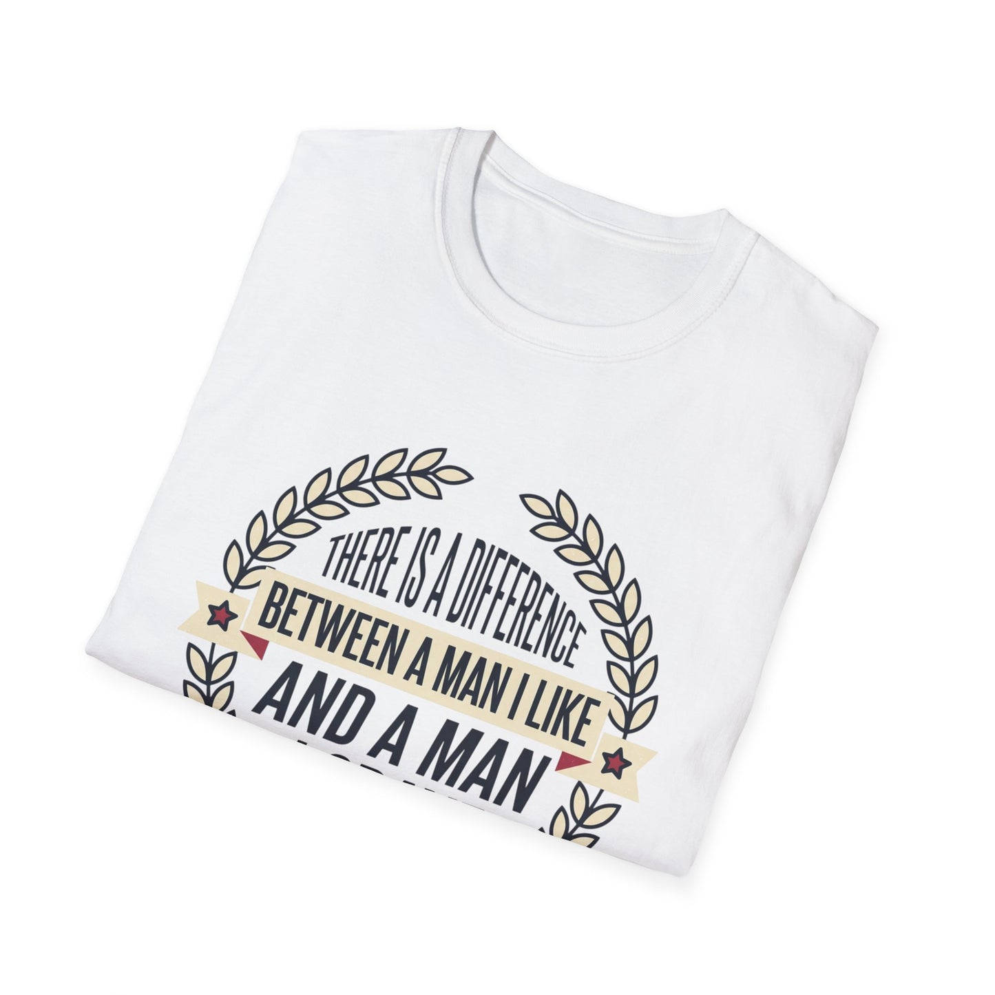 “There Is A Difference Between A Man I Like And A Man I Crave” Graphic Tee