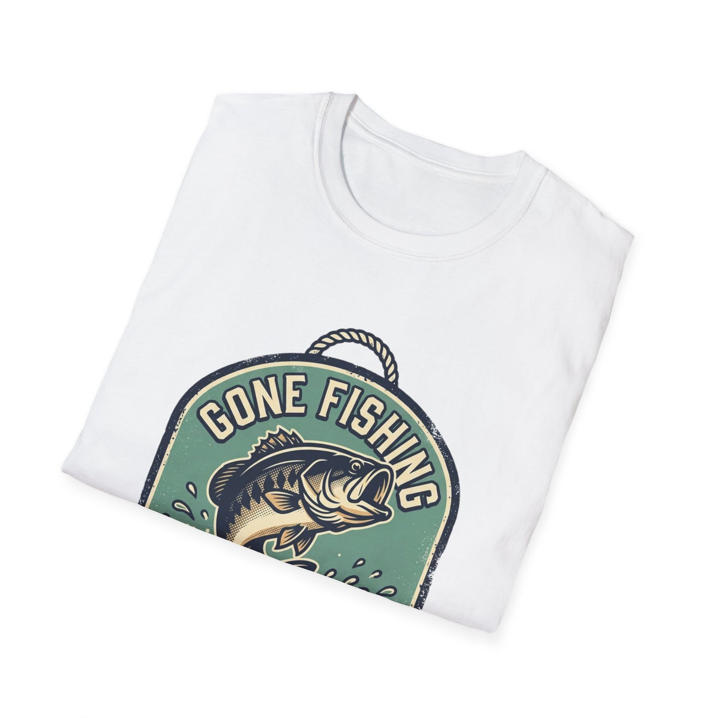 Gone Fishing T-Shirt – "Catch You Later" Bass Fishing Tee