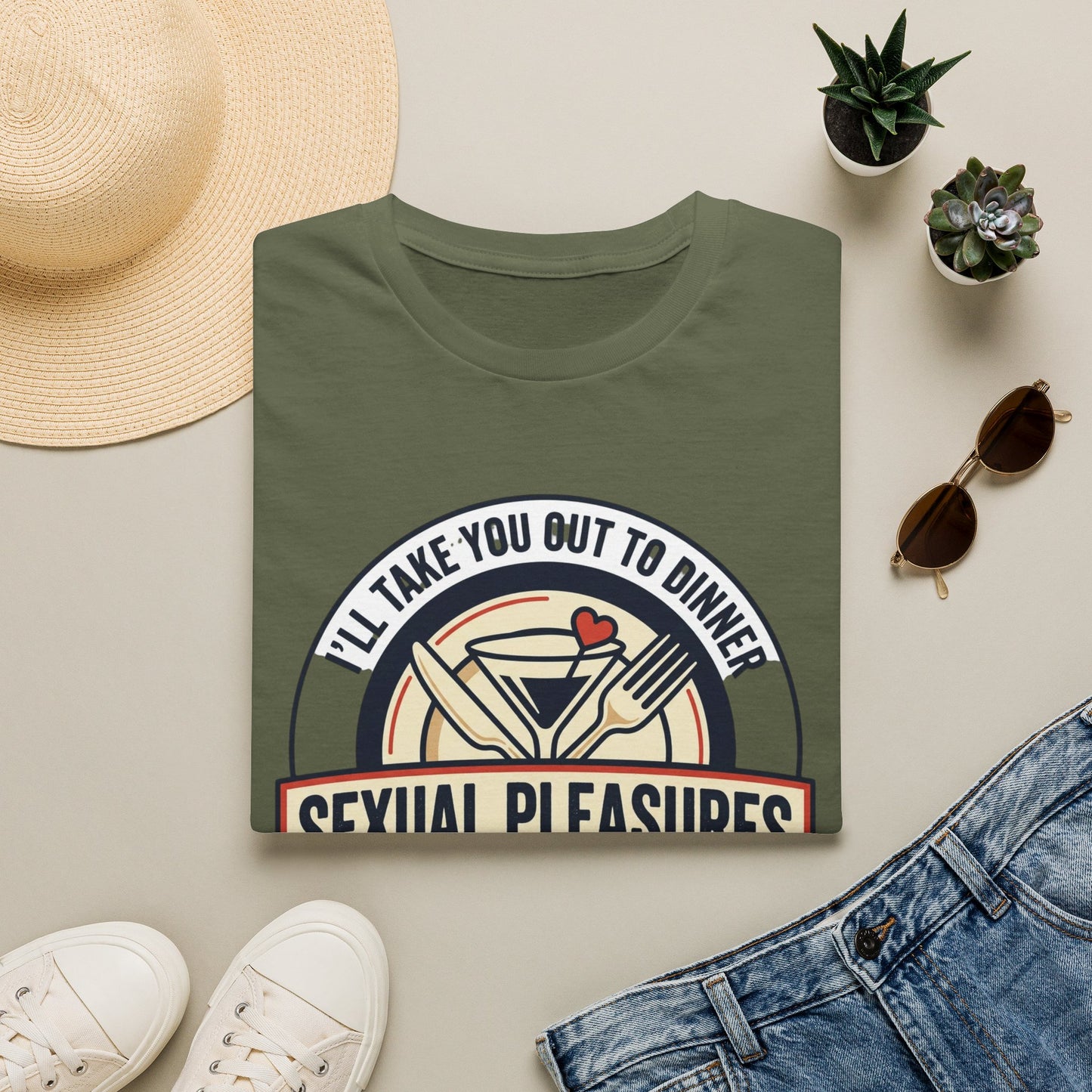 "I’ll Take You Out to Dinner" Sexual Pleasures Graphic Tee