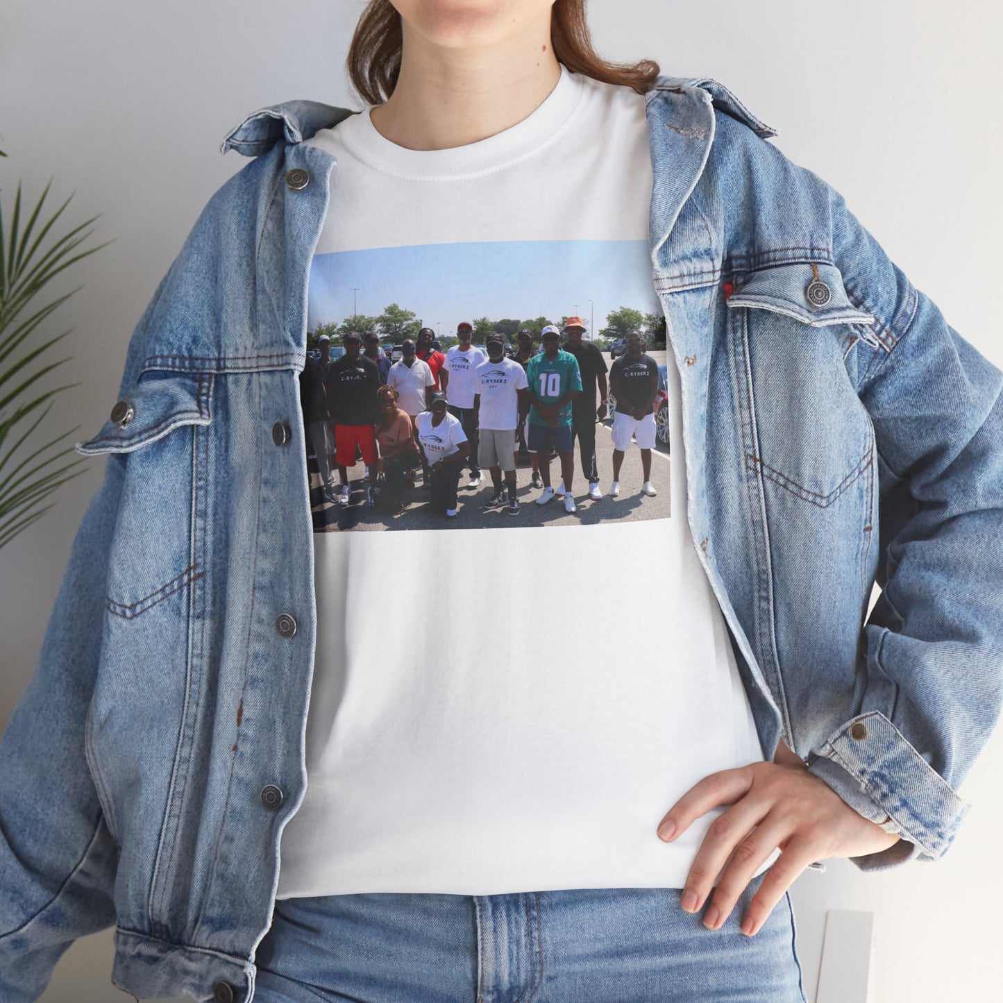 C-RYDERZ Group Photo Custom Tee — Personalized Reunion & Team Picture Shirt Printify