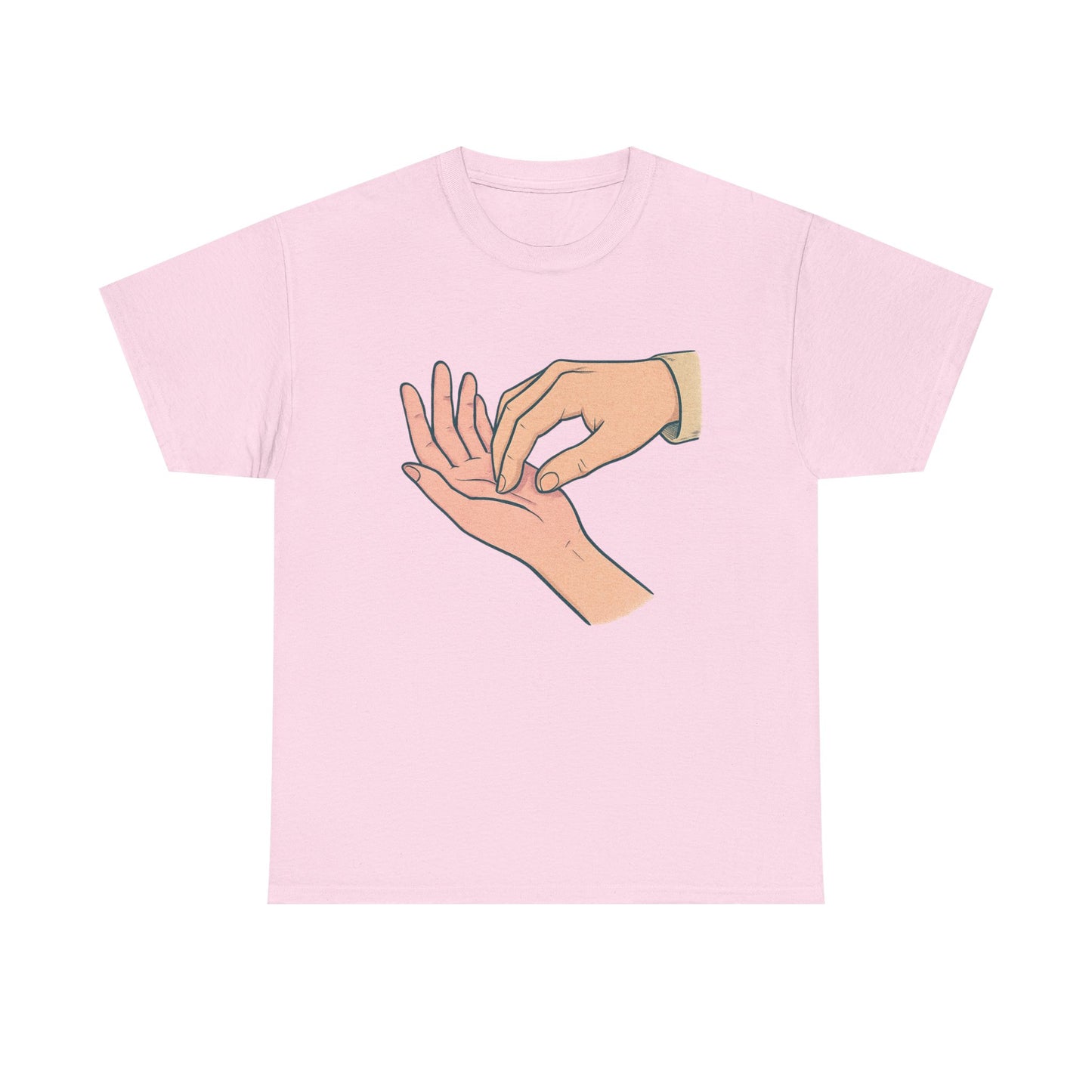 T-Shirt - Gentle Palm Reading Illustration Tee