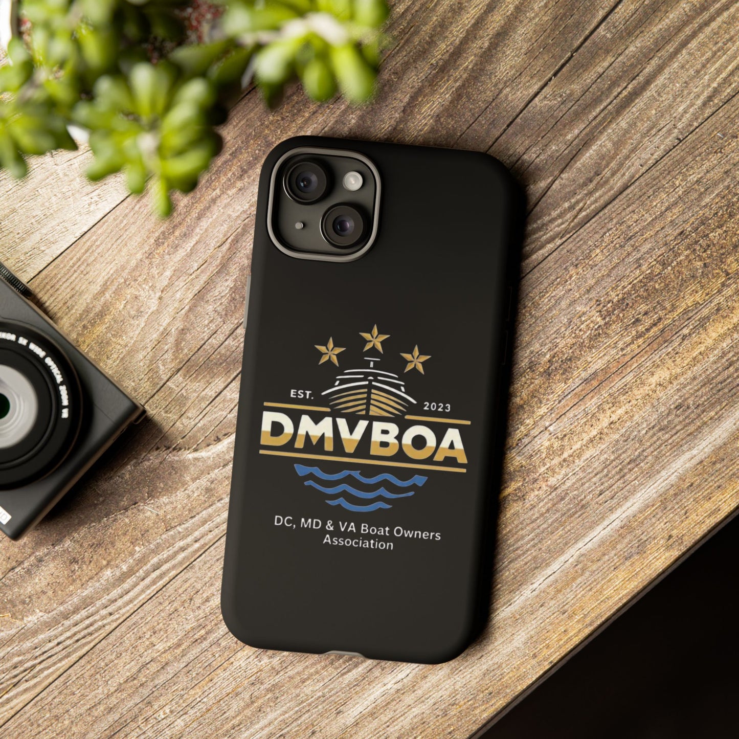 DMVBOA  Nautical Phone Case — DMV Boat Owners Association iPhone Cover