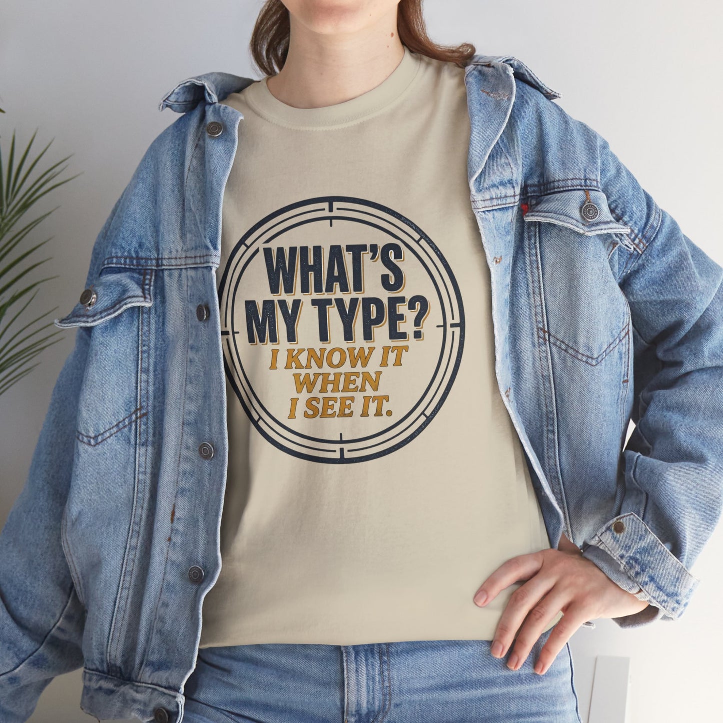 "What's My Type? I Know It When I See It" Graphic Tee