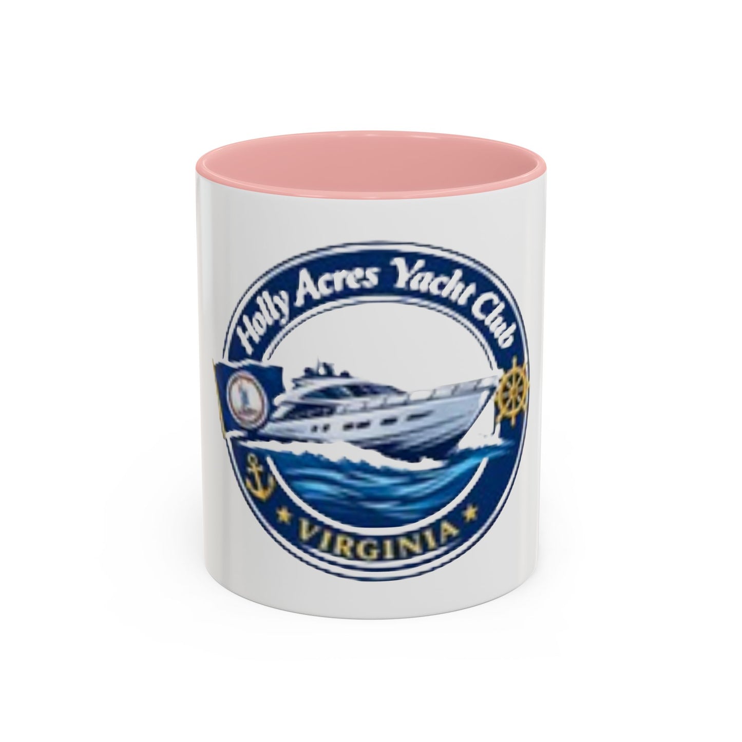 Holly Acres Yacht Club Virginia Coffee Mug – Nautical Boat Accent Mug HAYC