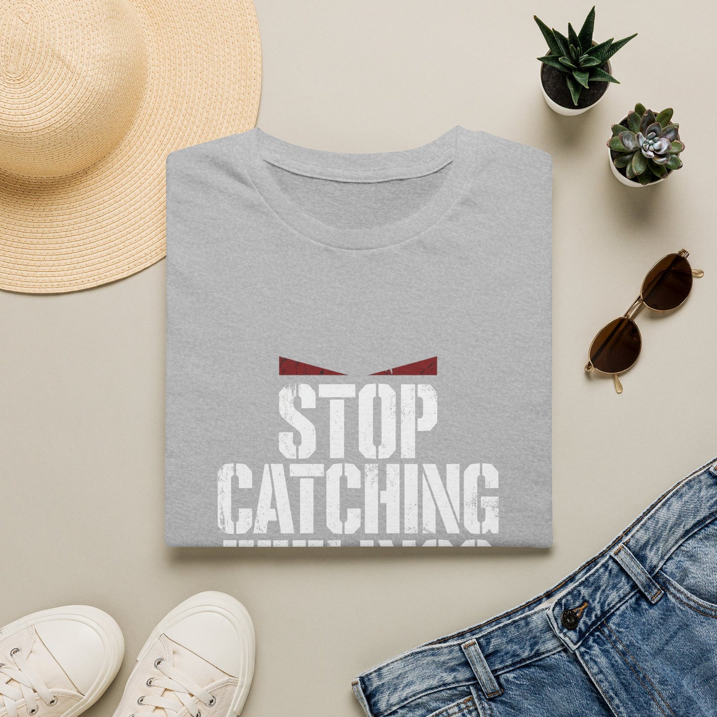 Stop Catching Feelings T-Shirt — Funny Heartbreak Graphic Tee