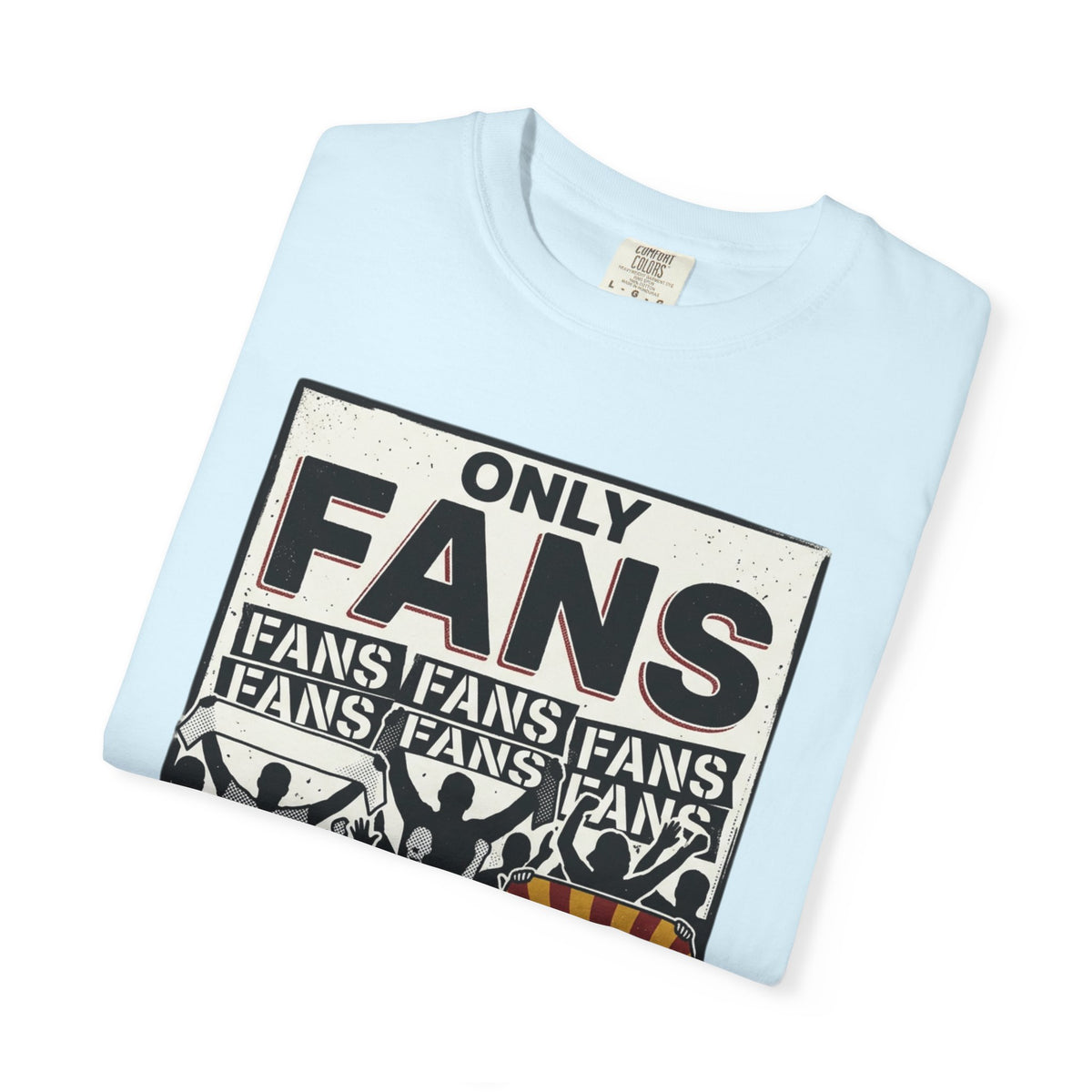 Only Fans Crowd Graphic T-Shirt — Vintage Sports Fan Tee