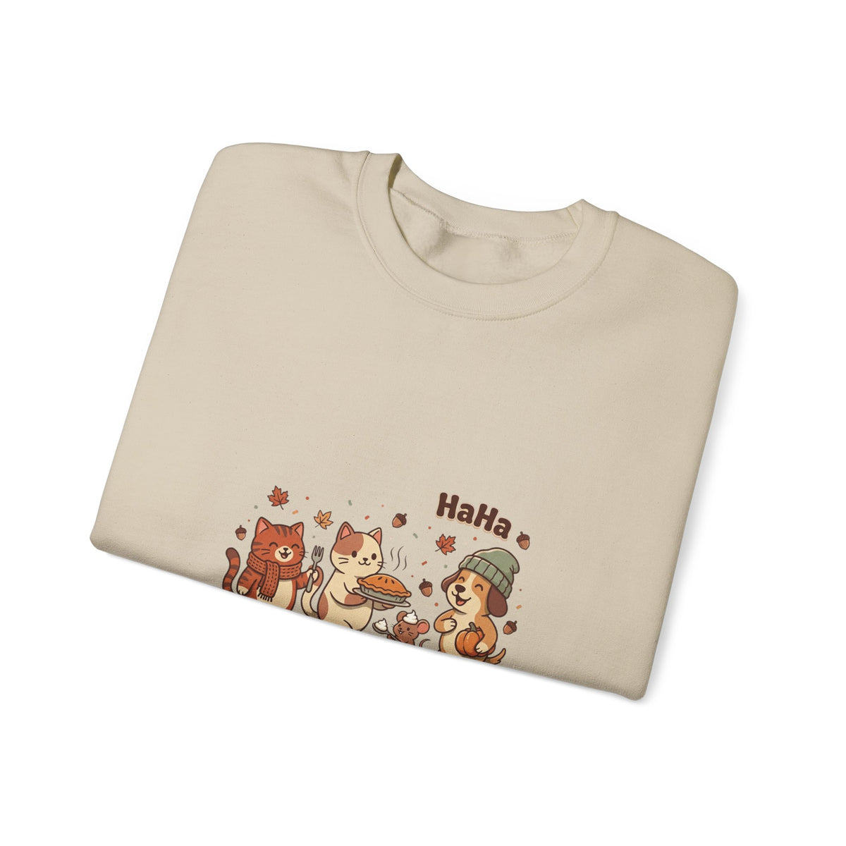 Here For The Pie Sweatshirt | Thanksgiving Turkey Pumpkin Pie Friendsgiving
