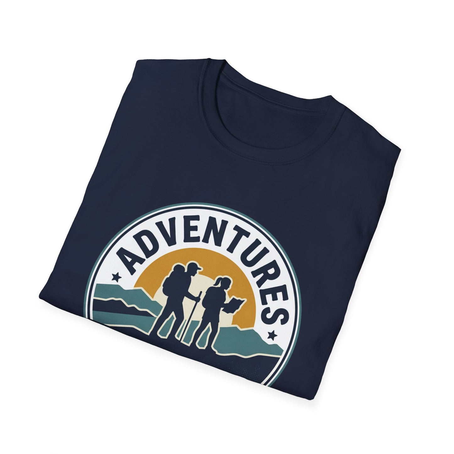Adventures Are Better Together T-Shirt — Couples Hiking Outdoor Graphic Tee