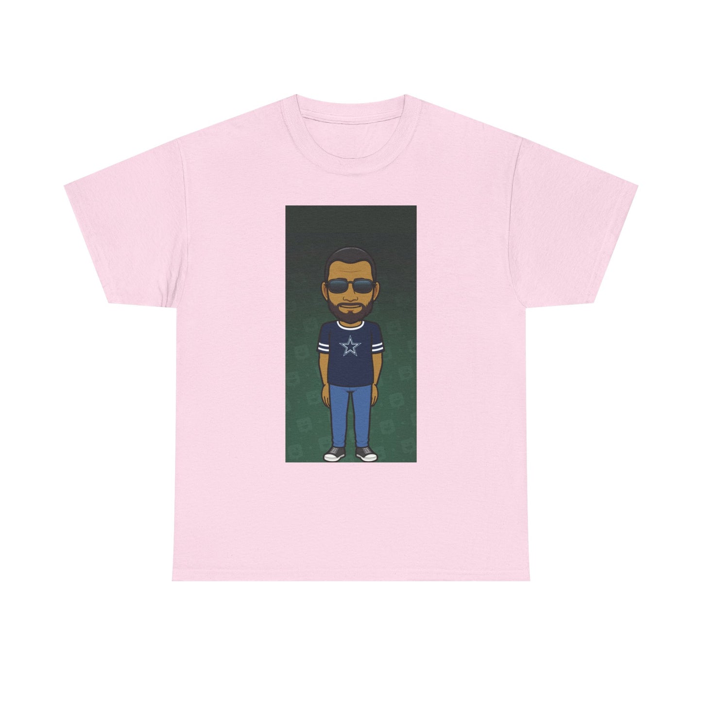 Cartoon Guy Graphic Tee — Personalized Avatar Shirt Printify