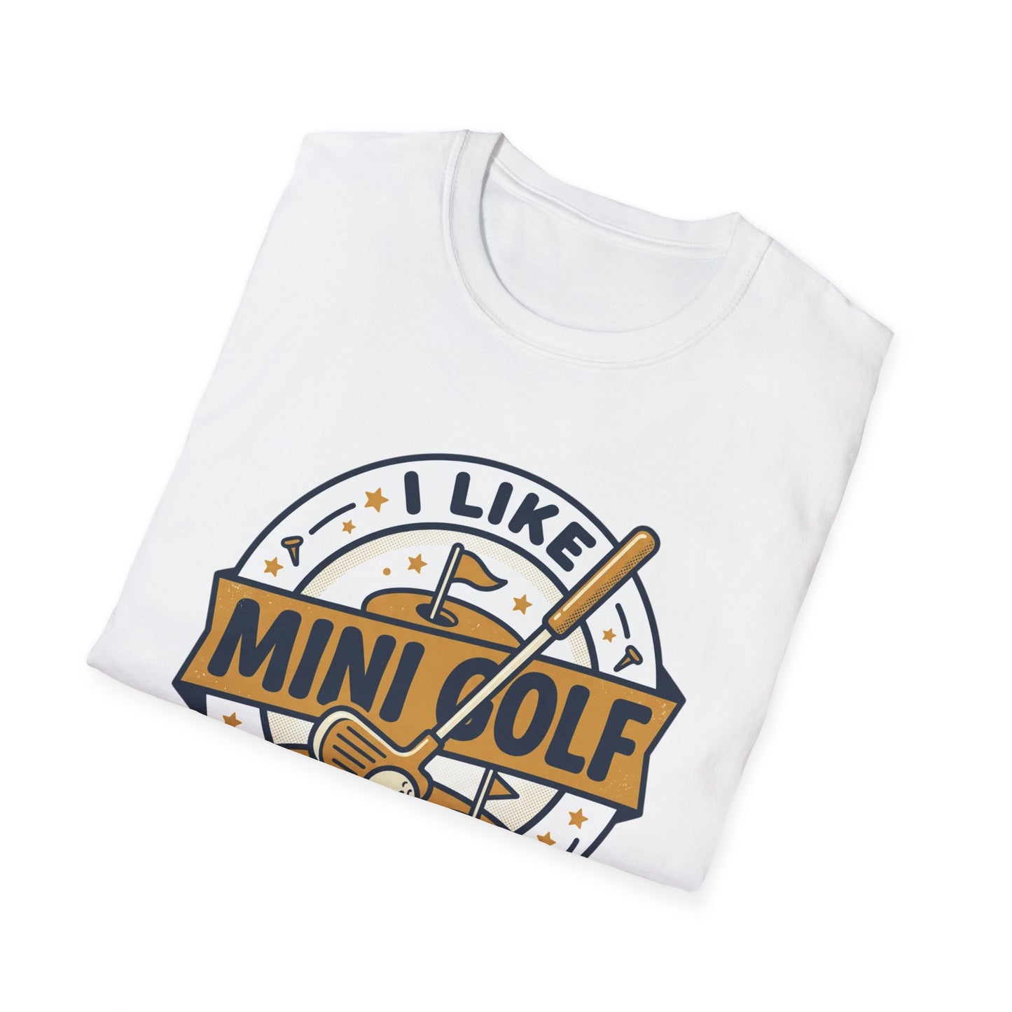 I Like Mini Golf T-Shirt — Retro Mini-Golf Graphic Tee for Fans & Players