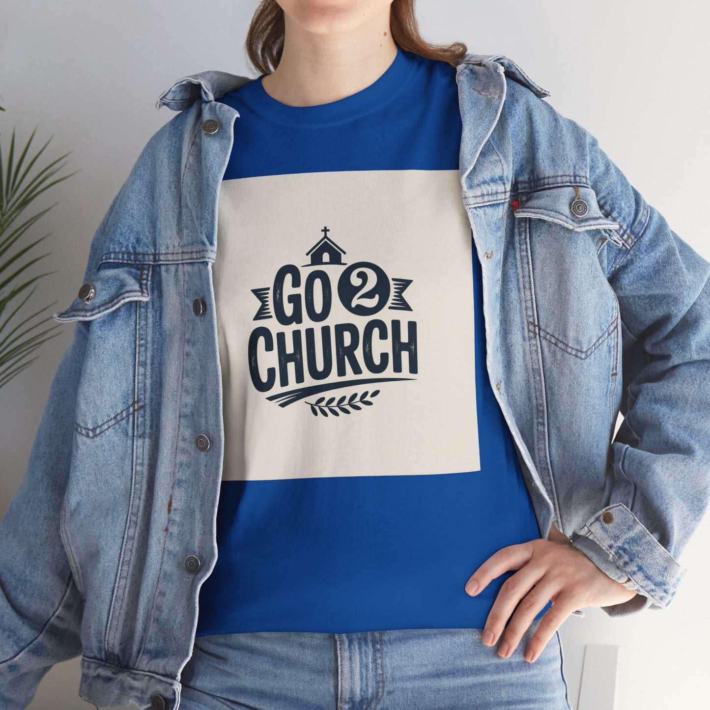 Go 2 Church T-Shirt — Faith-Based Gospel Tee