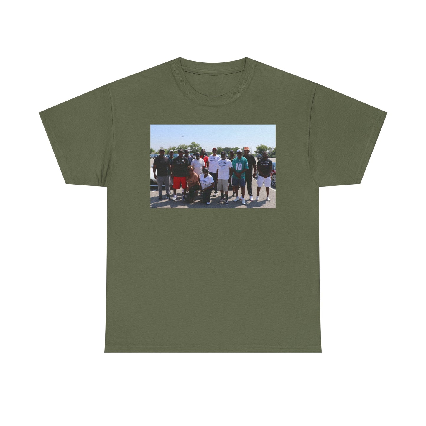 C-RYDERZ Group Photo Custom Tee — Personalized Reunion & Team Picture Shirt Printify