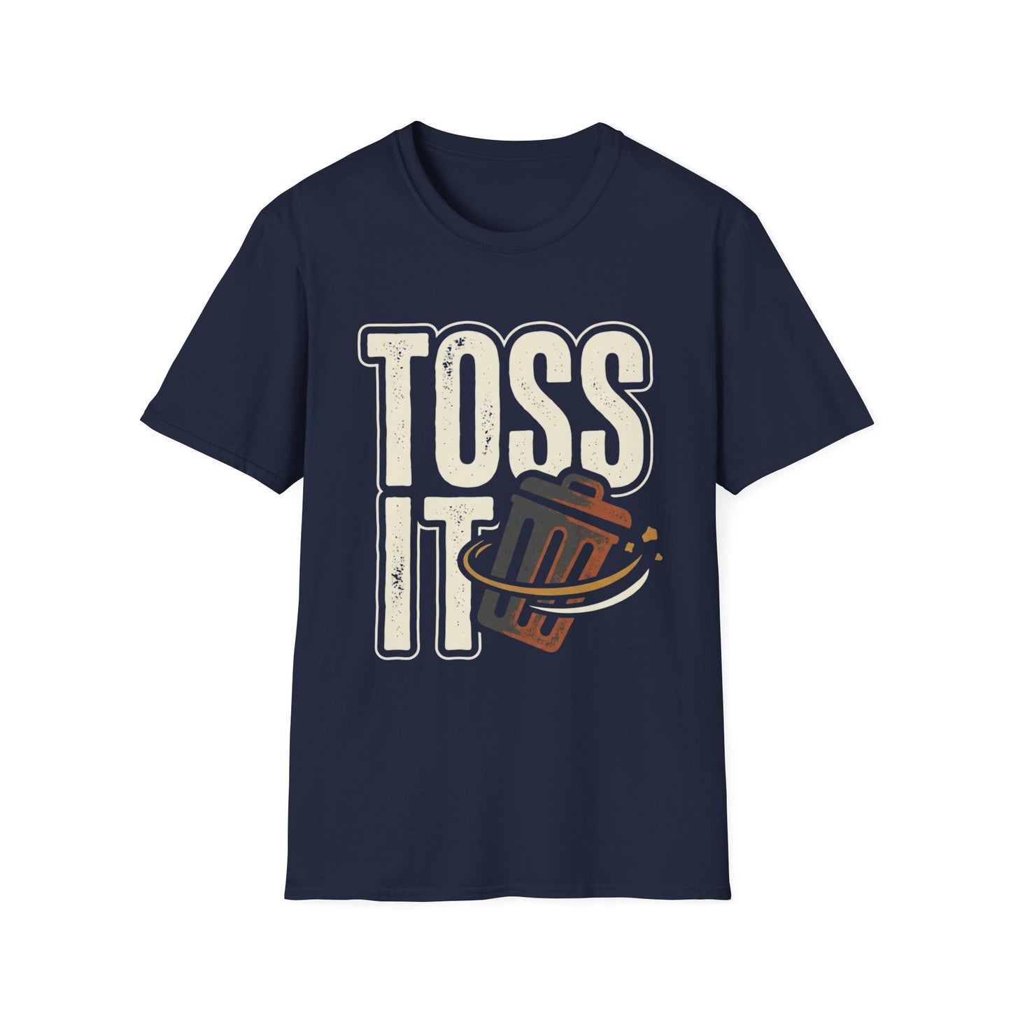 Toss It Graphic T‑Shirt — Casual Recycling / Trash Toss Tee