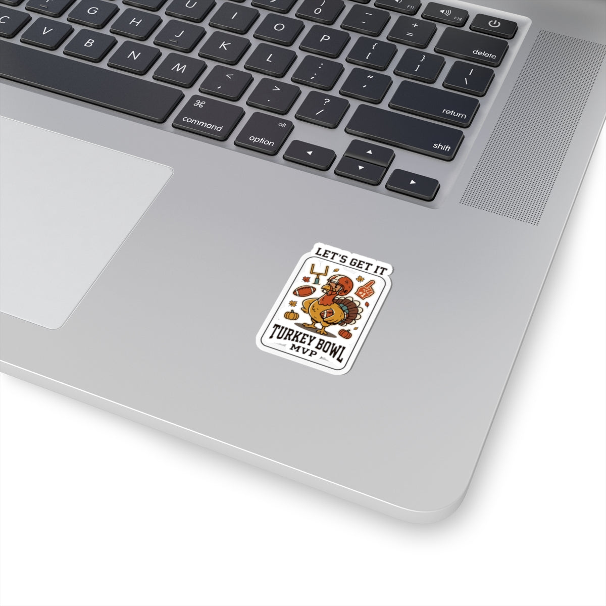 Turkey Bowl MVP Sticker | Thanksgiving football, fall turkey decal