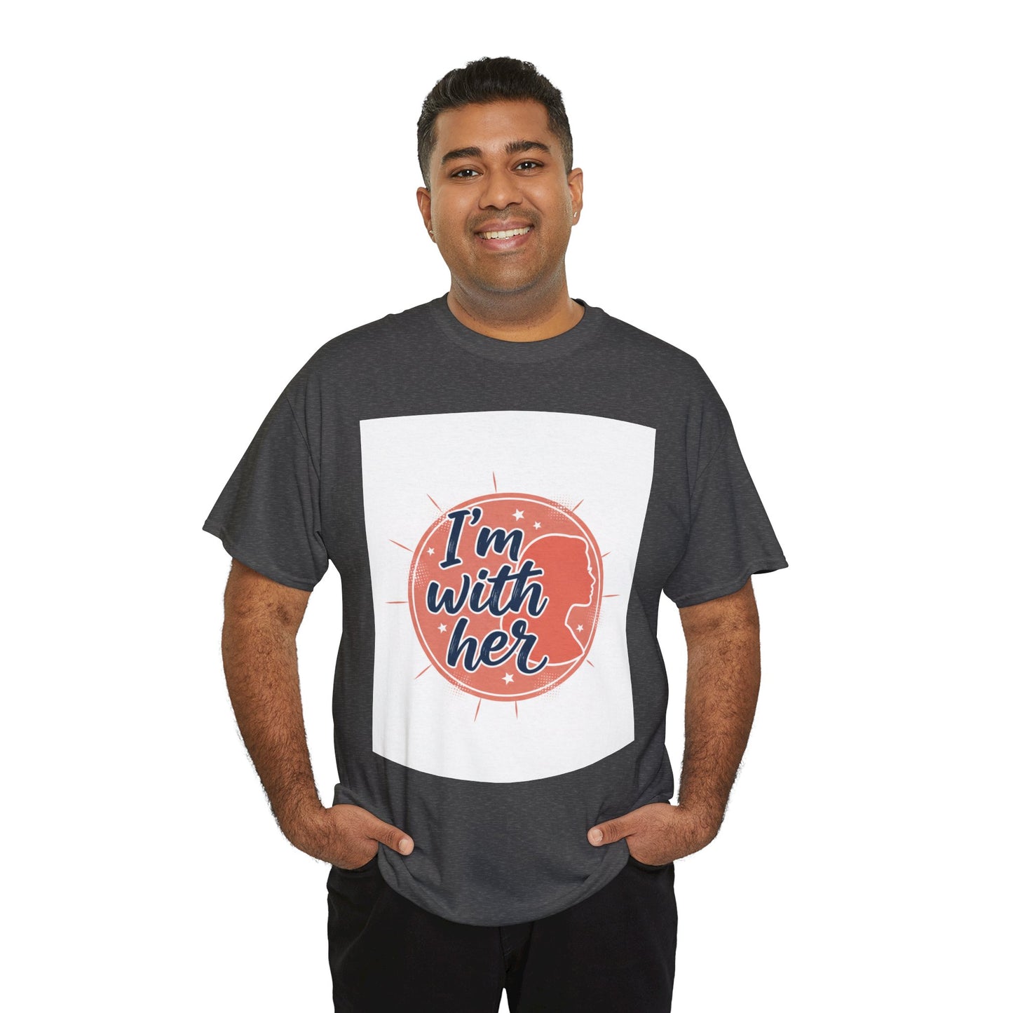 I'm With Her Tee — Feminist Equality Graphic T-Shirt