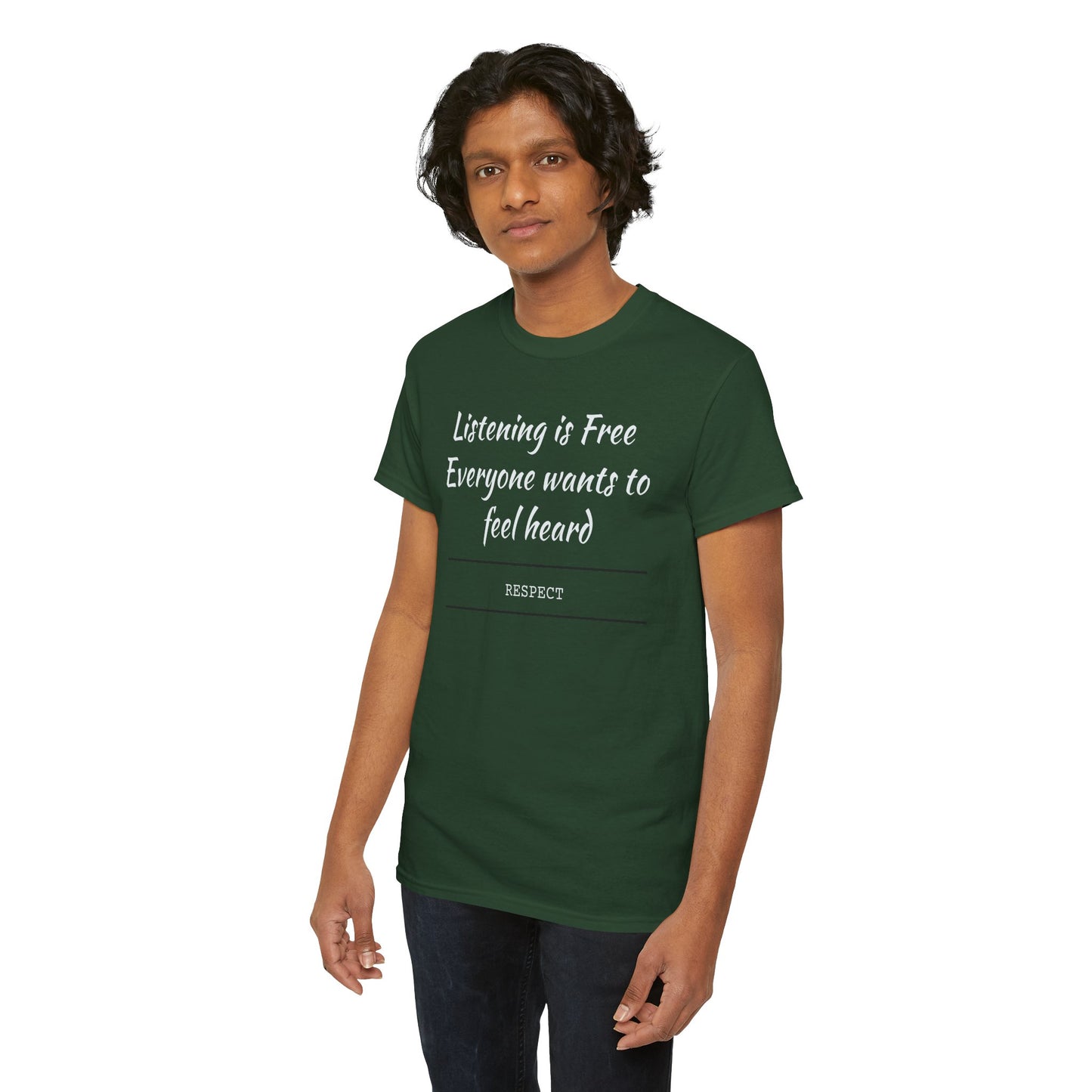 Listening is Free, Feel Heard