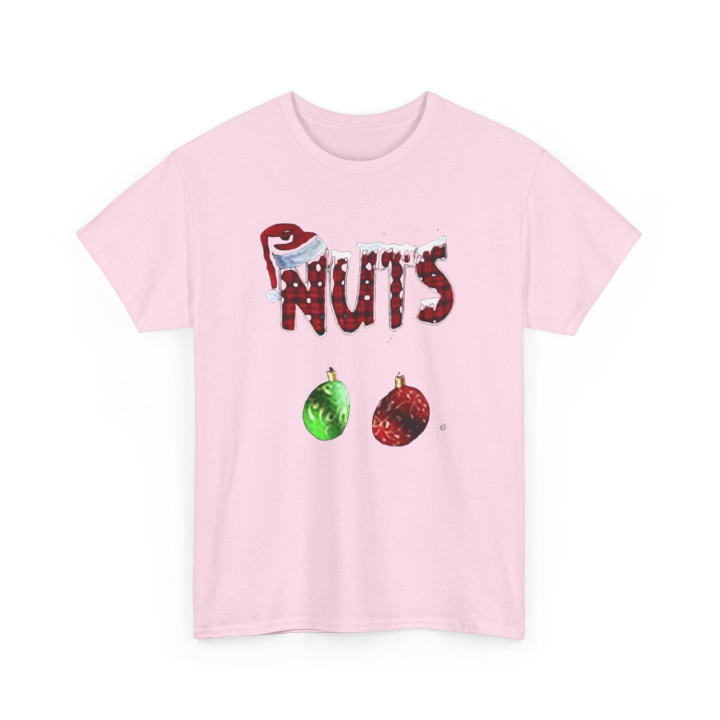 Holiday 'Nuts' Tee — Funny Christmas Ornament Graphic T-Shirt Printify