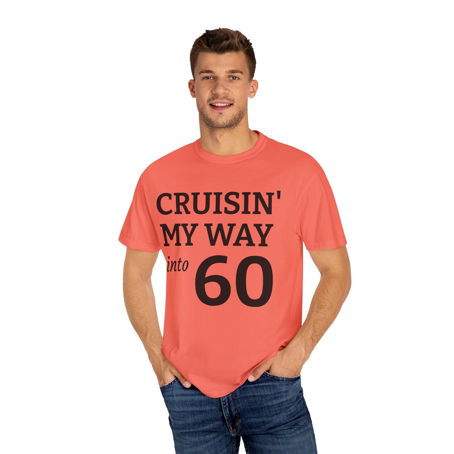 Cruisin' My Way Into 60 T-Shirt — 60th Birthday Tee