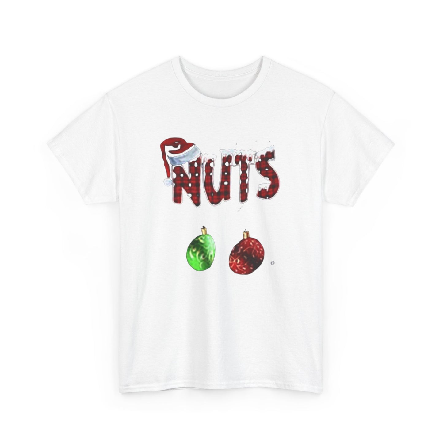 Holiday 'Nuts' Tee — Funny Christmas Ornament Graphic T-Shirt Printify