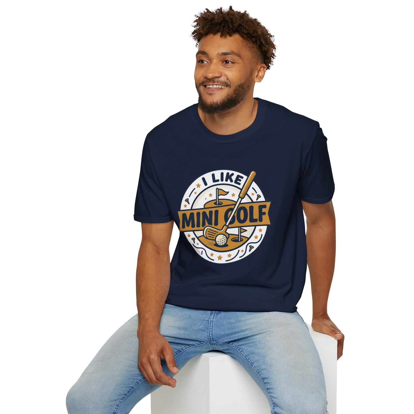 I Like Mini Golf T-Shirt — Retro Mini-Golf Graphic Tee for Fans & Players