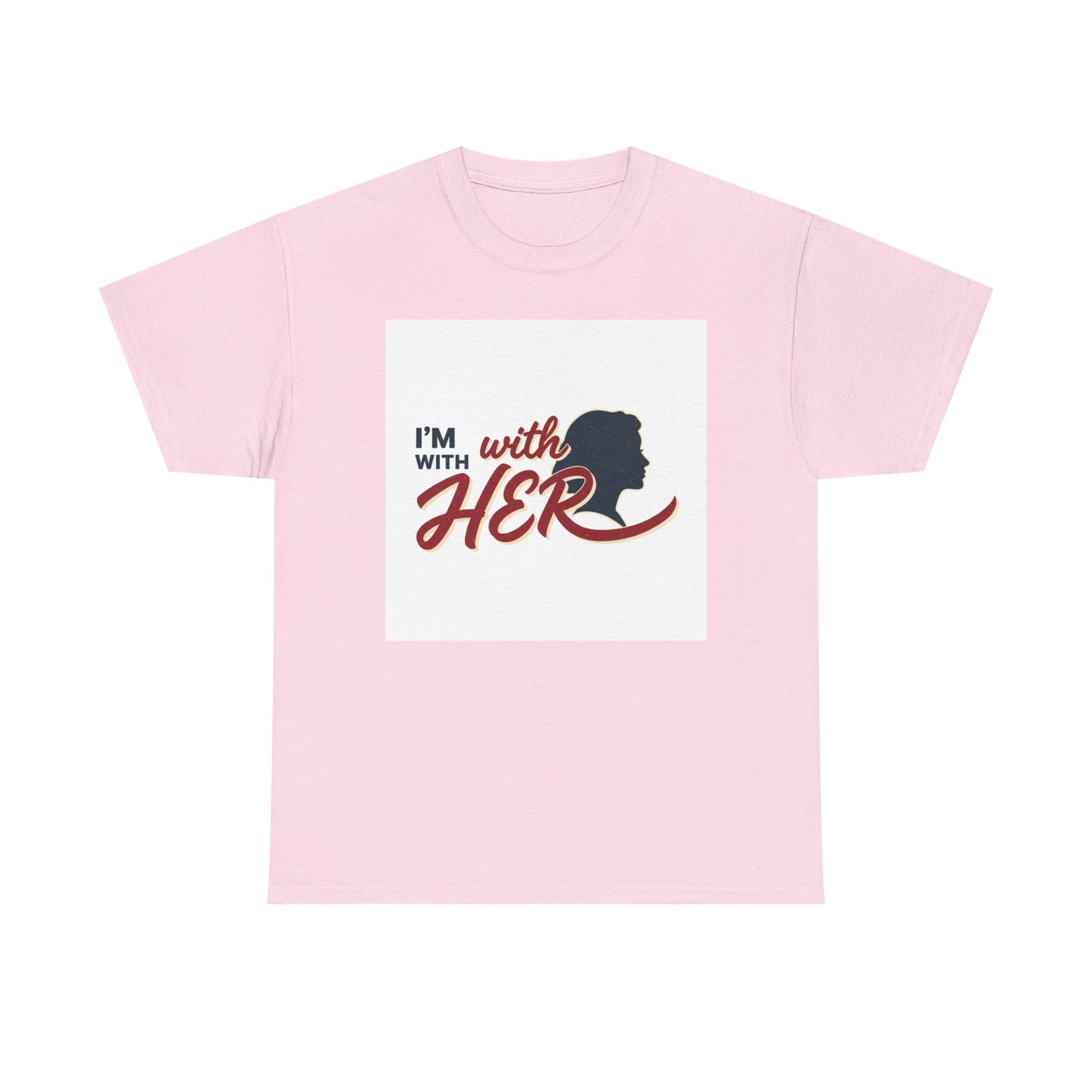 I'm With Her T-Shirt — Women's Rights / Feminist Silhouette Tee