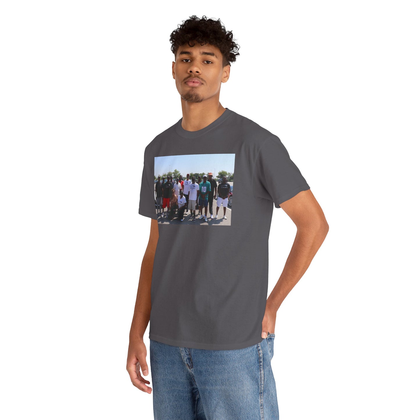 C-RYDERZ Group Photo Custom Tee — Personalized Reunion & Team Picture Shirt Printify