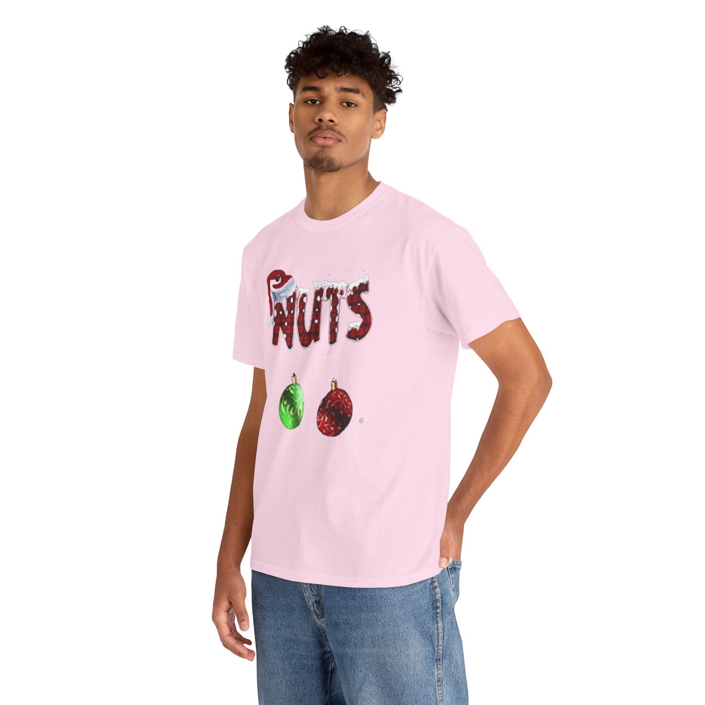 Holiday 'Nuts' Tee — Funny Christmas Ornament Graphic T-Shirt Printify