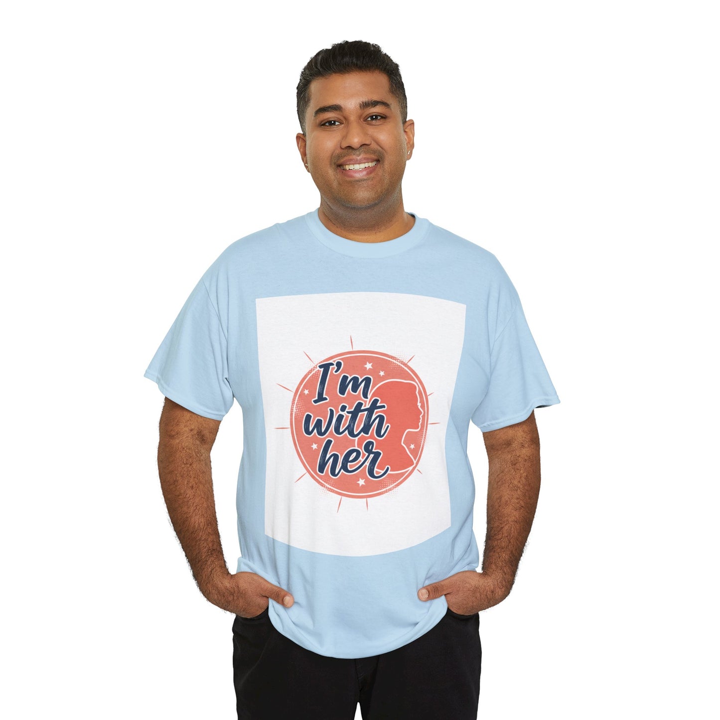 I'm With Her Tee — Feminist Equality Graphic T-Shirt