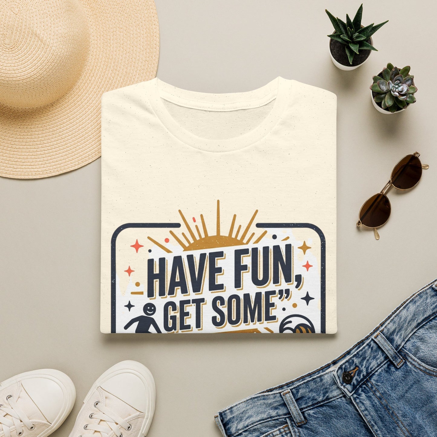 Have Fun, Get Some T-Shirt — Retro Surf & Skate Graphic Tee