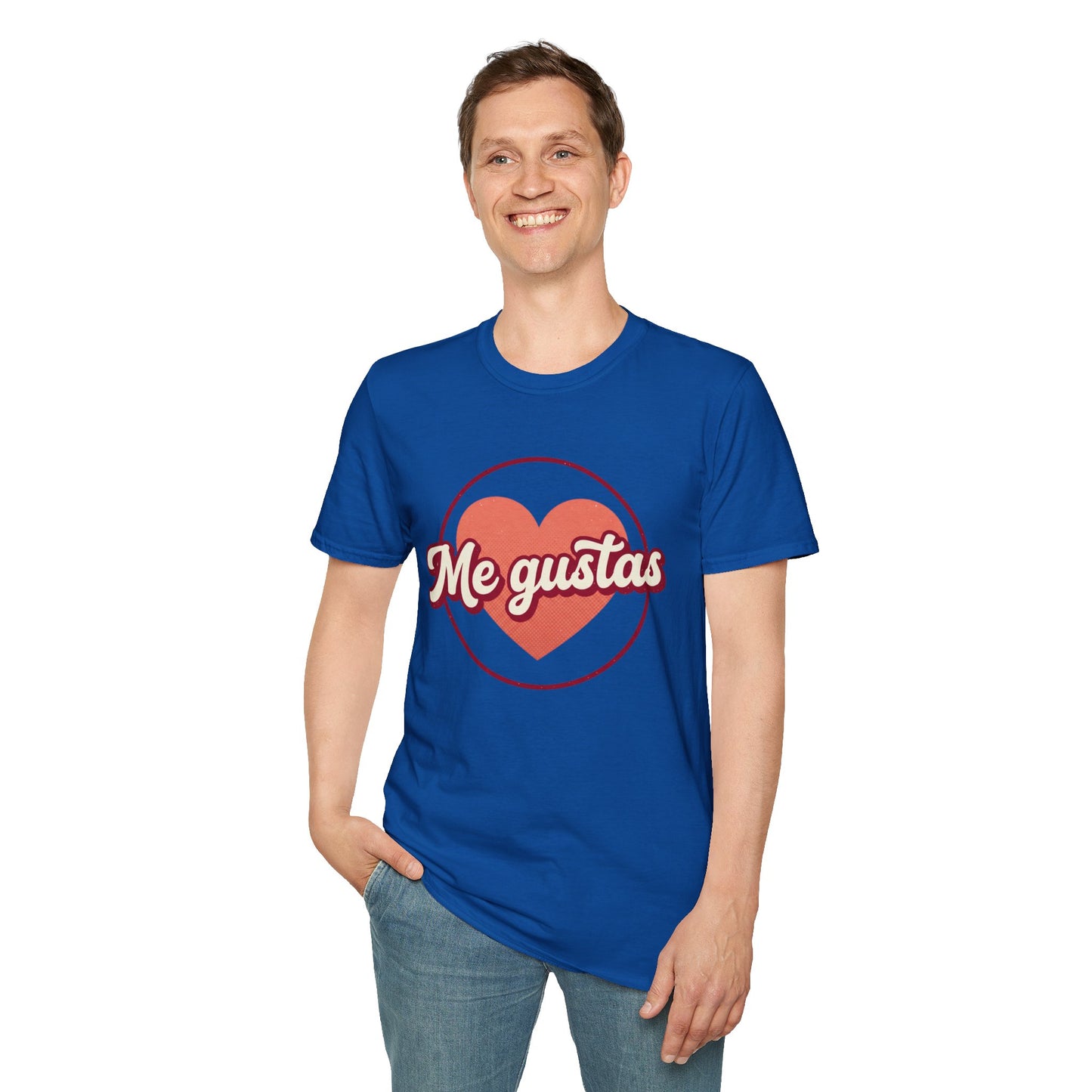 Me Gustas Heart T-Shirt — Spanish Love Graphic Tee