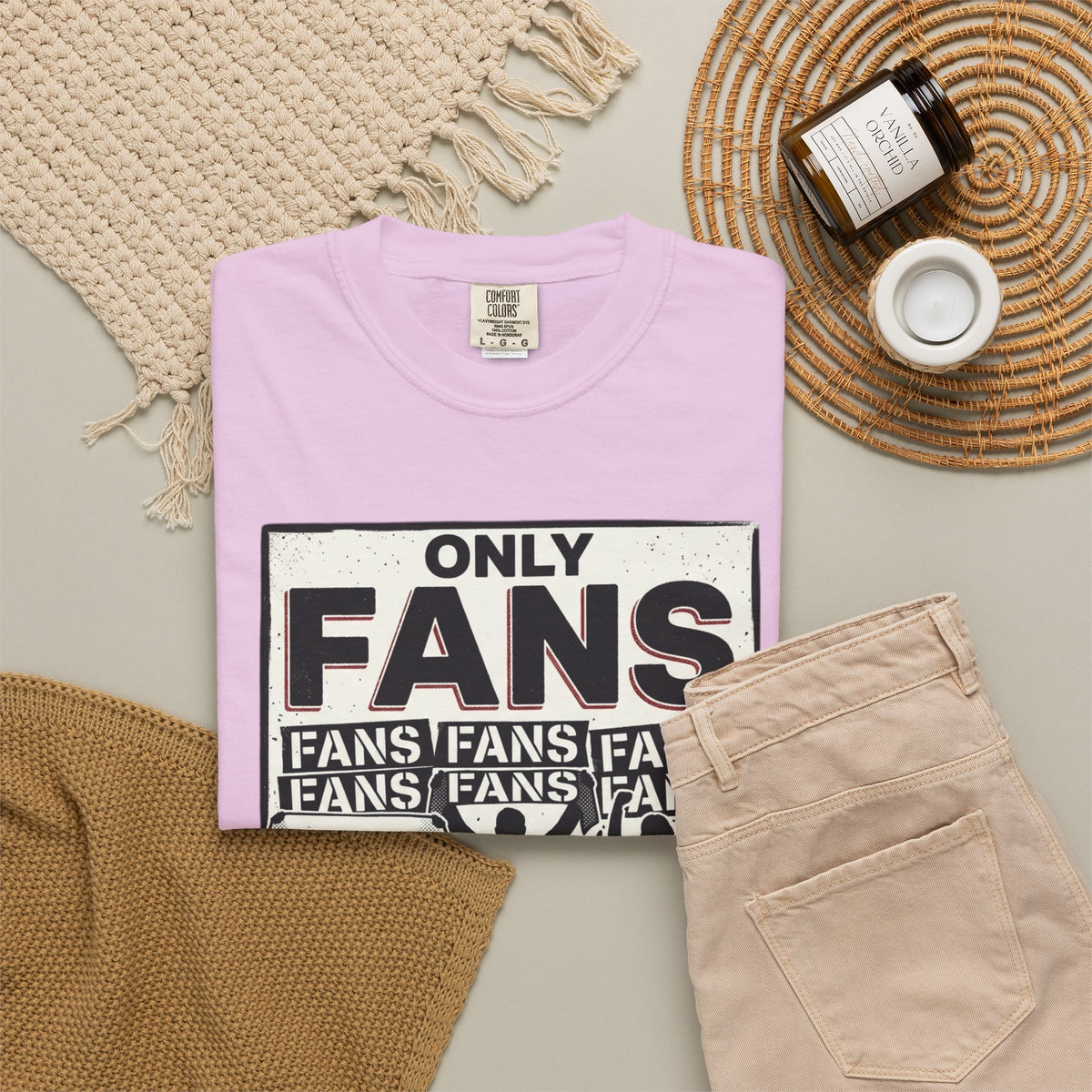 Only Fans Crowd Graphic T-Shirt — Vintage Sports Fan Tee