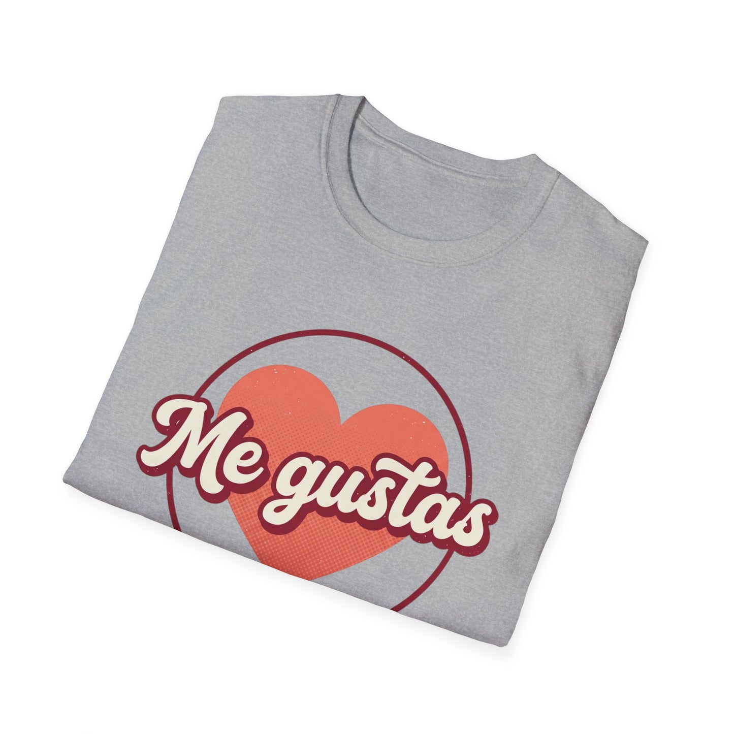 Me Gustas Heart T-Shirt — Spanish Love Graphic Tee