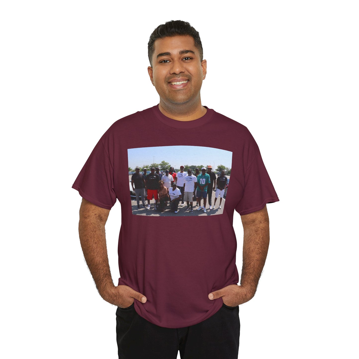 C-RYDERZ Group Photo Custom Tee — Personalized Reunion & Team Picture Shirt Printify