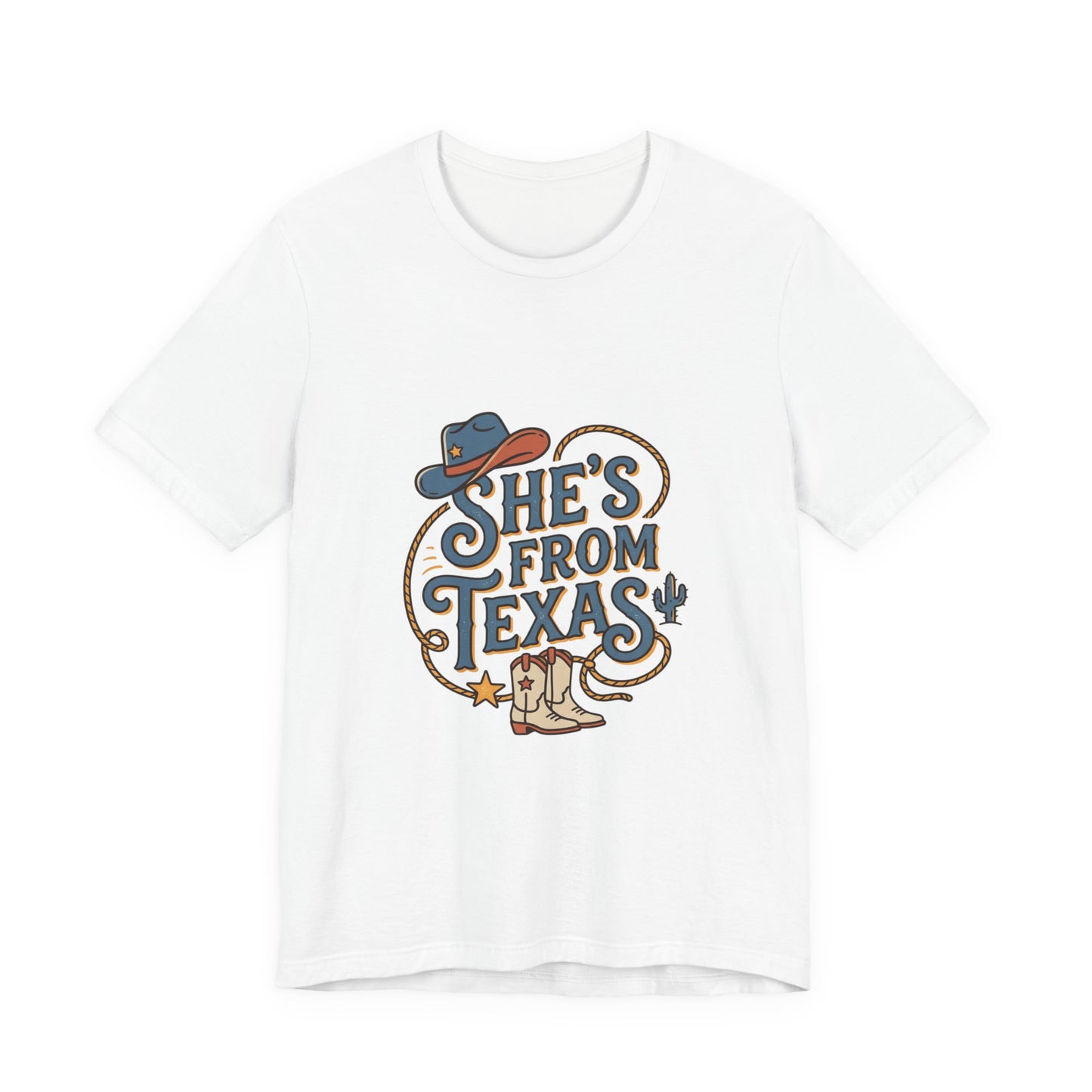 Texas Unisex Jersey Short Sleeve Tee