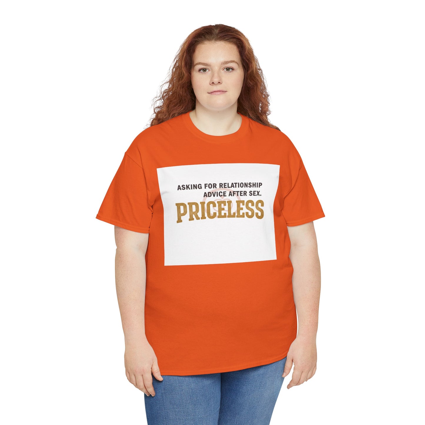 Priceless Funny Graphic Tee — "Asking for Relationship Advice After Sex" Casual Cotton Shirt