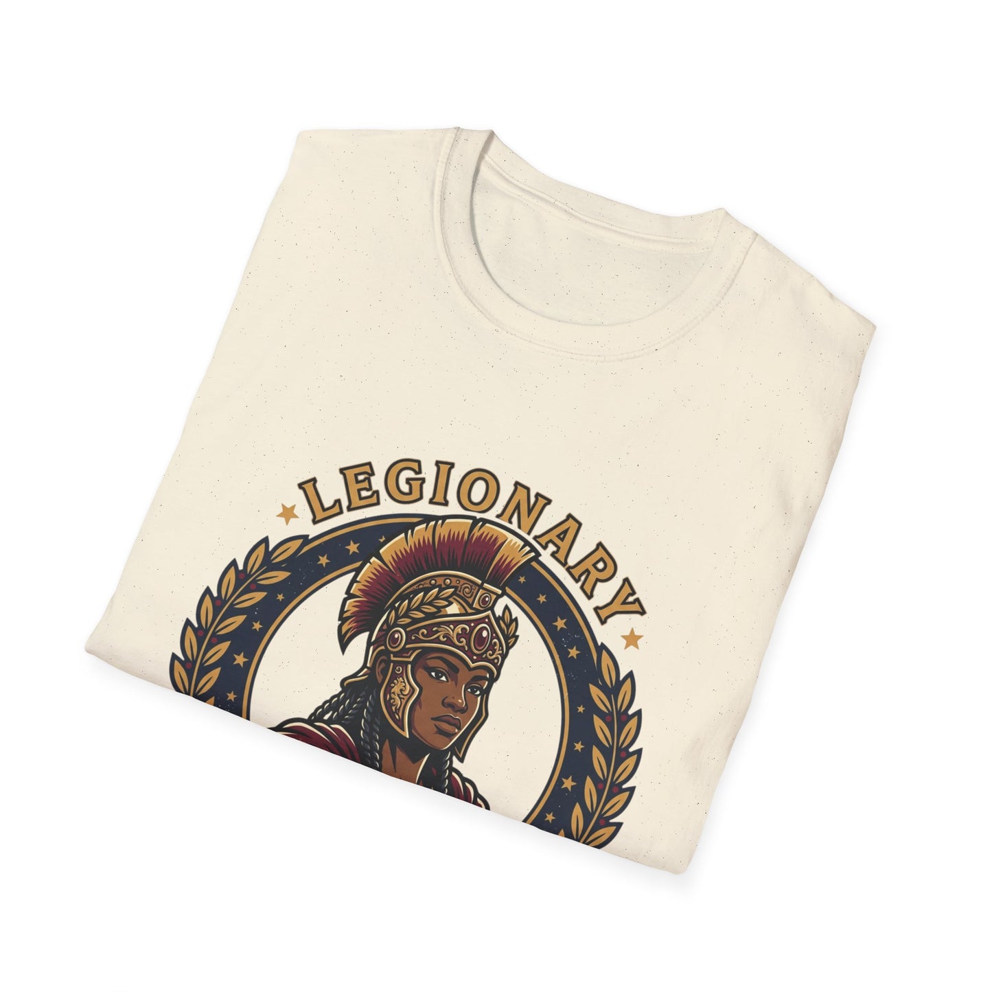 Legionary Black Queen T-Shirt — Empowering Afrocentric Warrior Tee