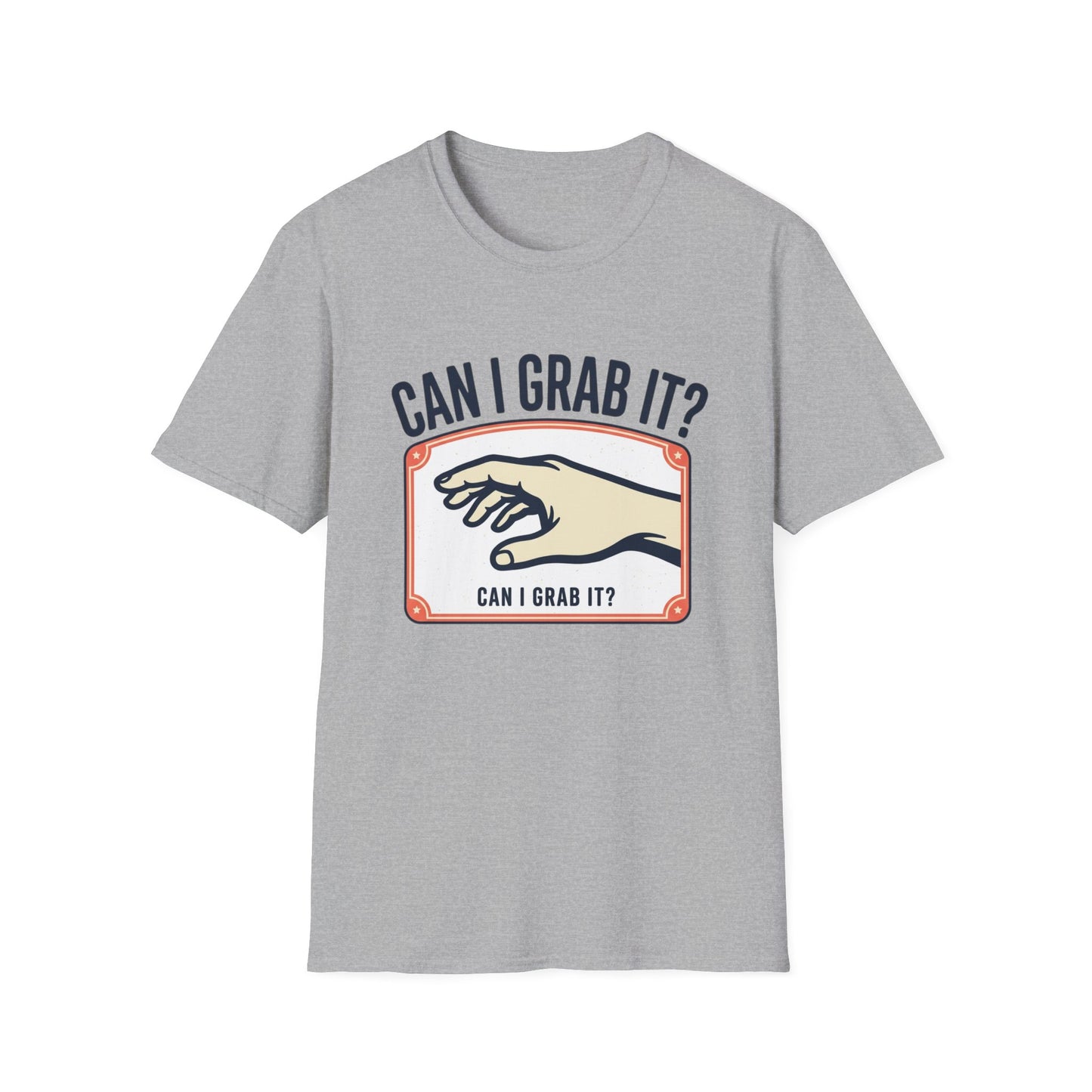 Can I Grab It? Graphic T-Shirt — Retro Hand Illustration Tee